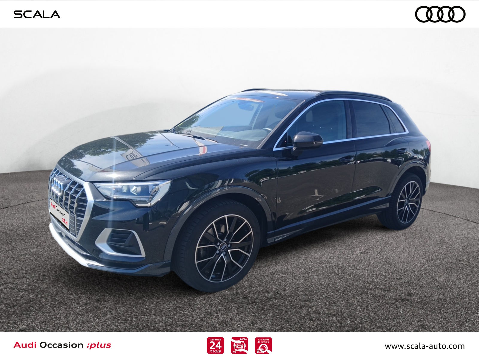 AUDI Q3 34+AVANT+GAUCHE