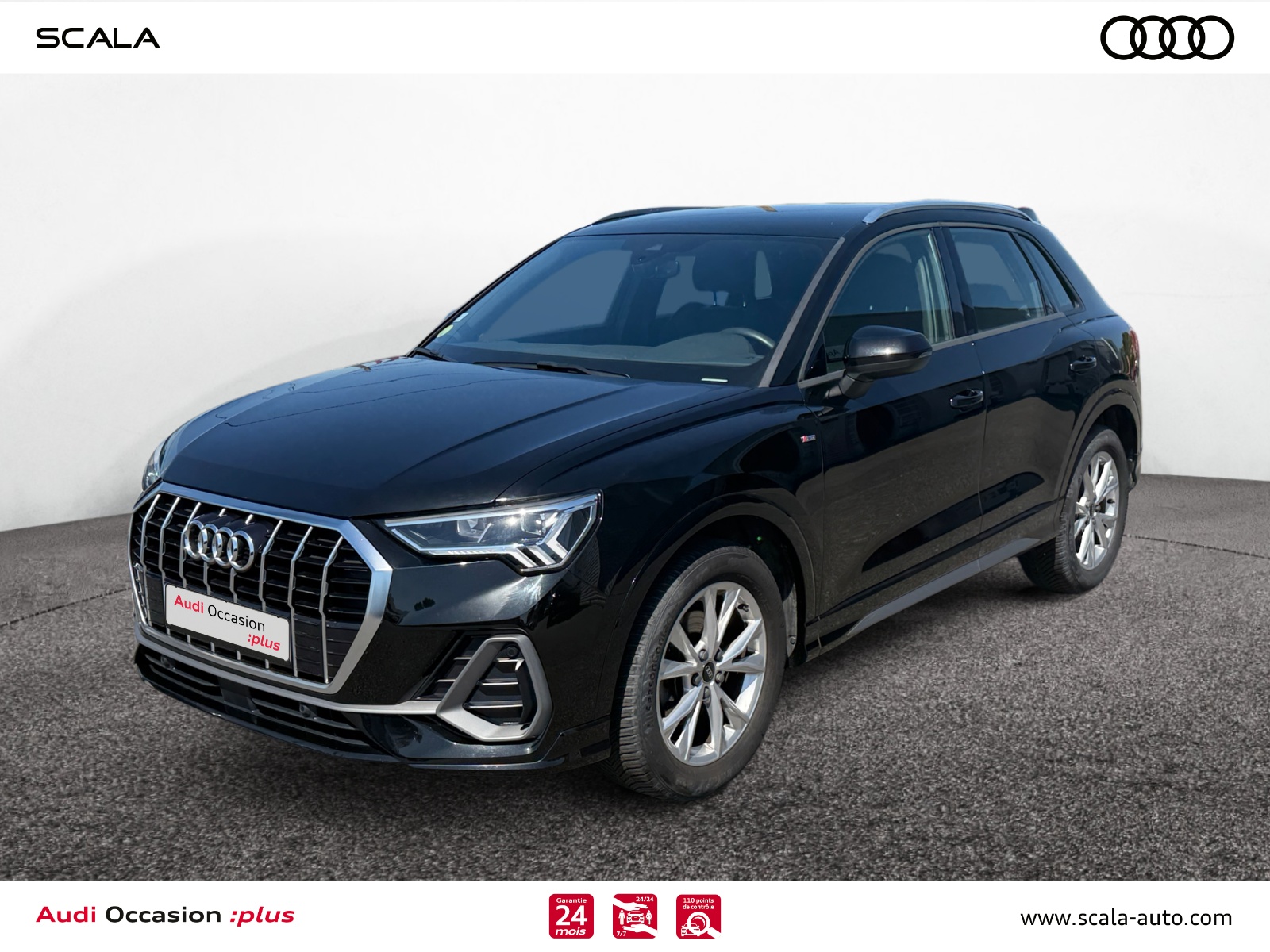AUDI Q3 34+AVANT+GAUCHE