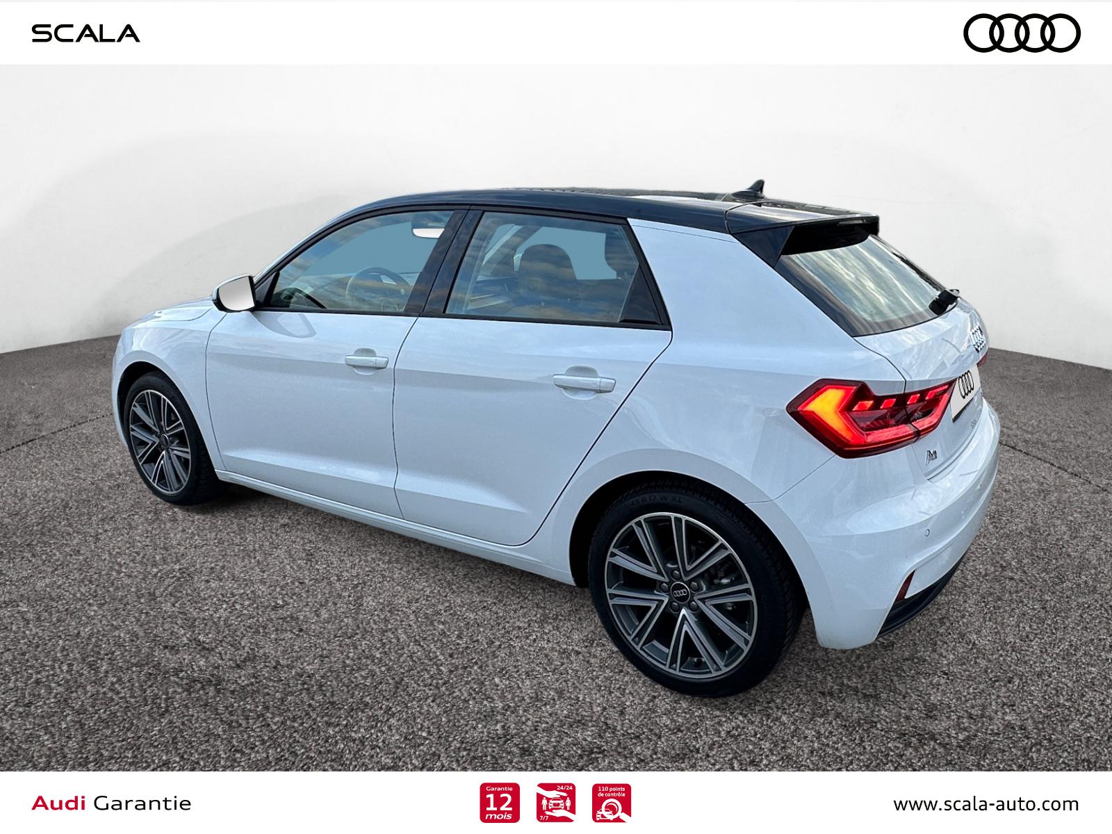 AUDI A1+SPORTBACK 34+ARRIERE+GAUCHE
