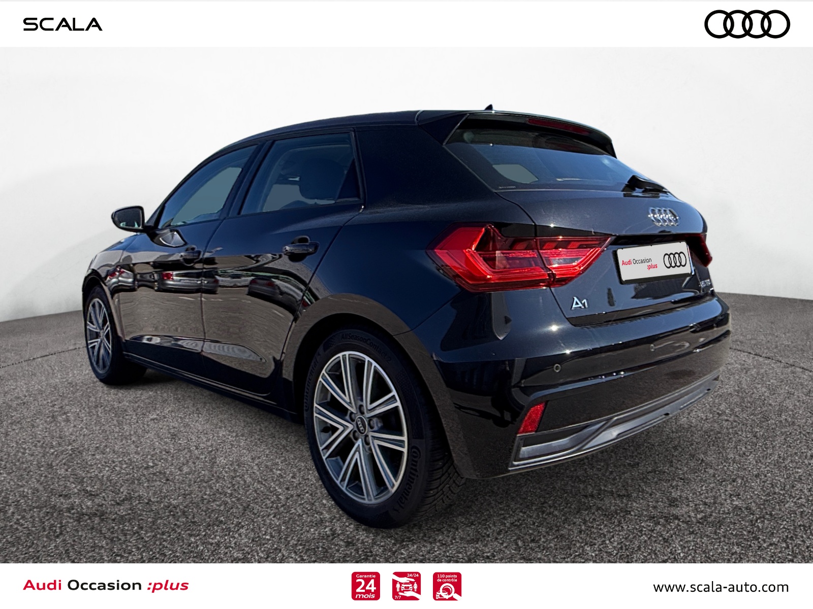 AUDI A1+SPORTBACK 34+ARRIERE+GAUCHE