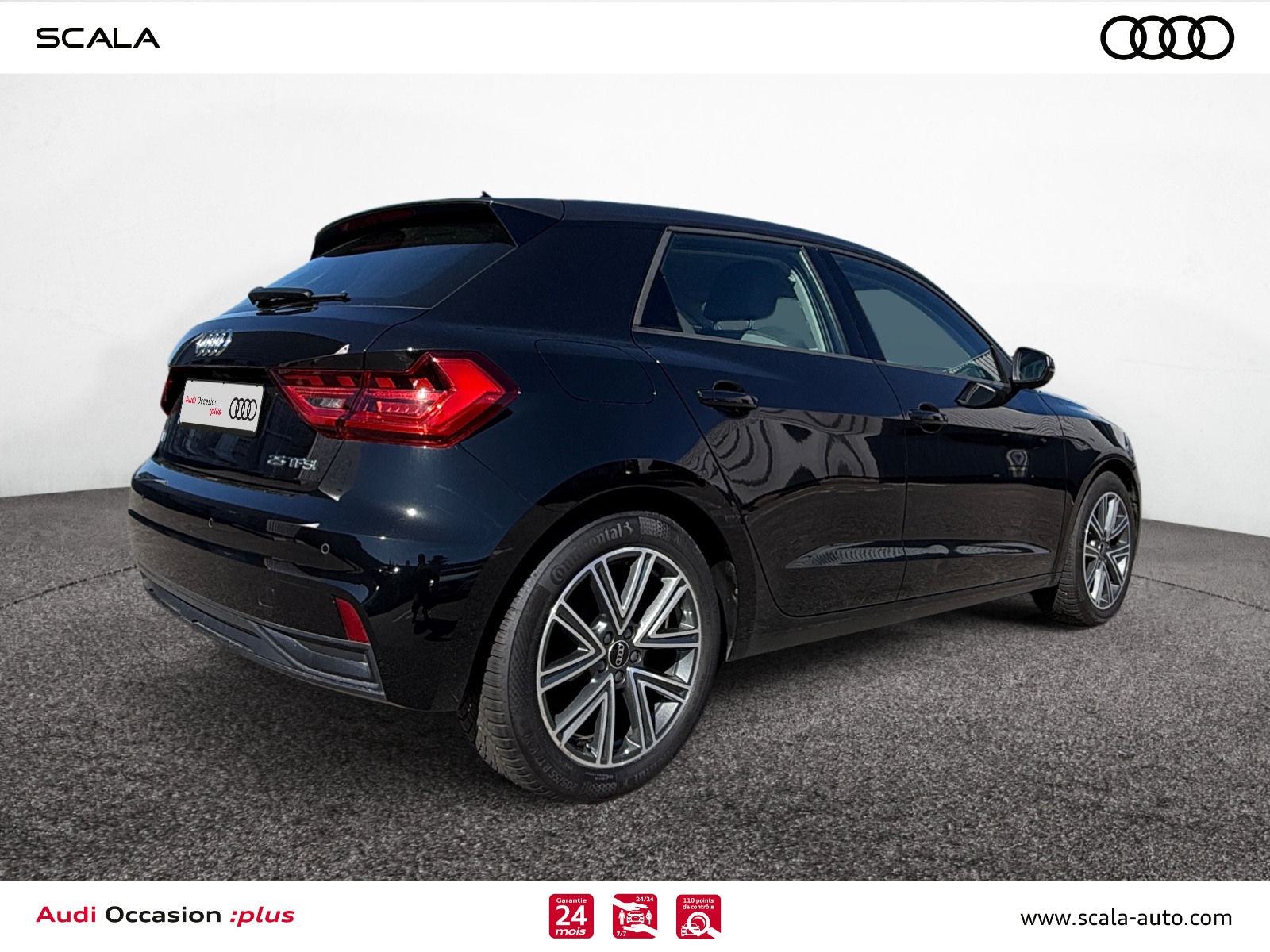 AUDI A1+SPORTBACK 34+ARRIERE+DROIT