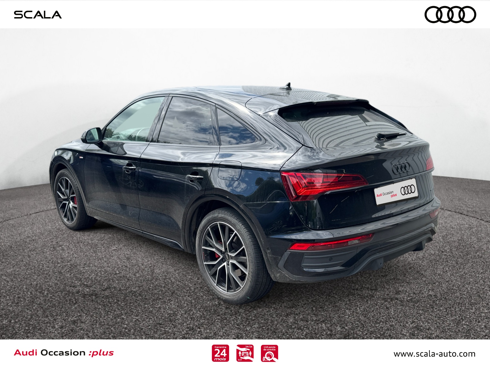 AUDI Q5+SPORTBACK 34+ARRIERE+GAUCHE