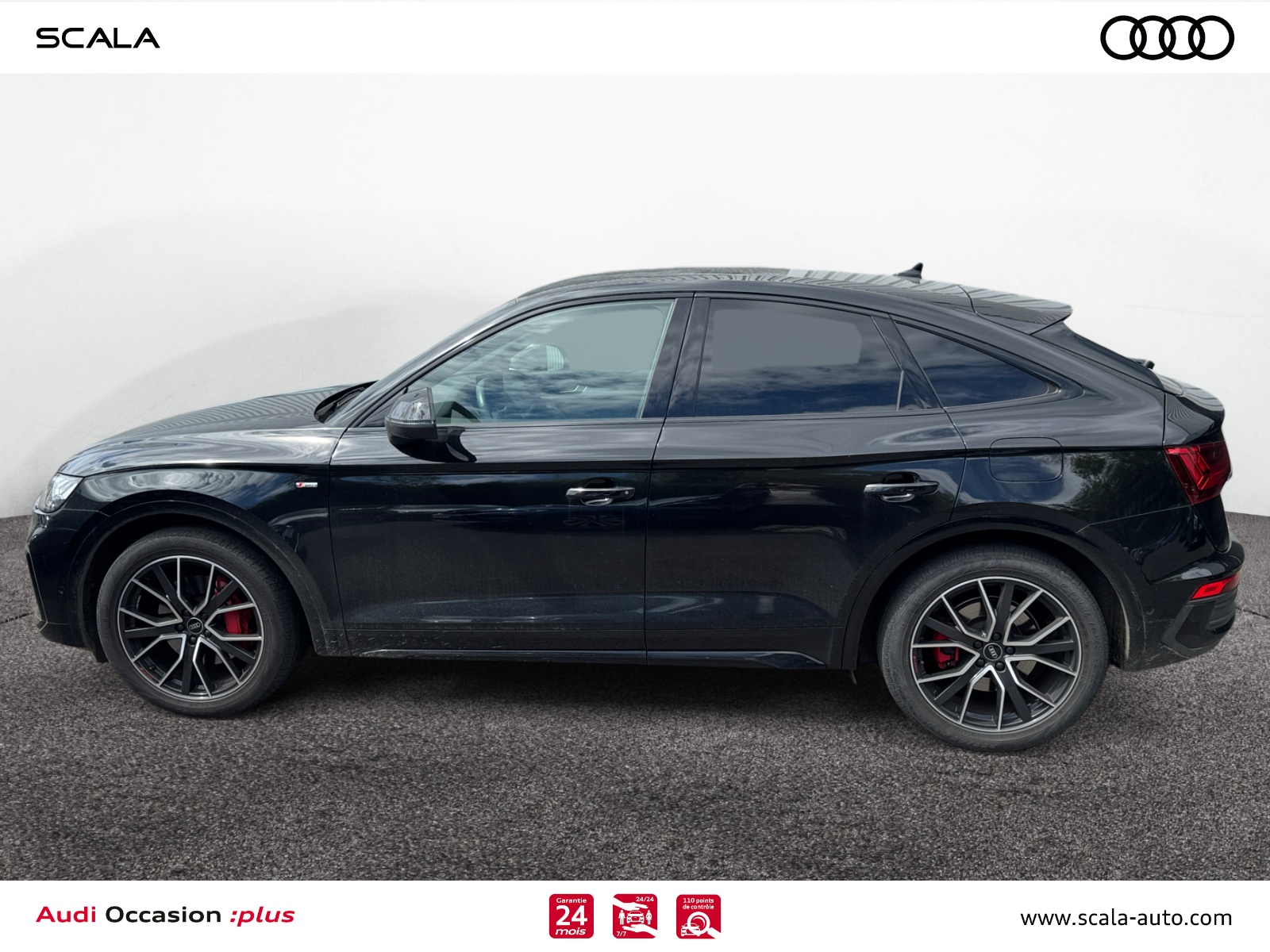 AUDI Q5+SPORTBACK PROFIL+GAUCHE