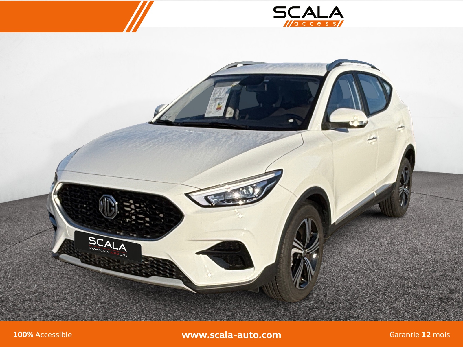 MG ZS 34+AVANT+GAUCHE