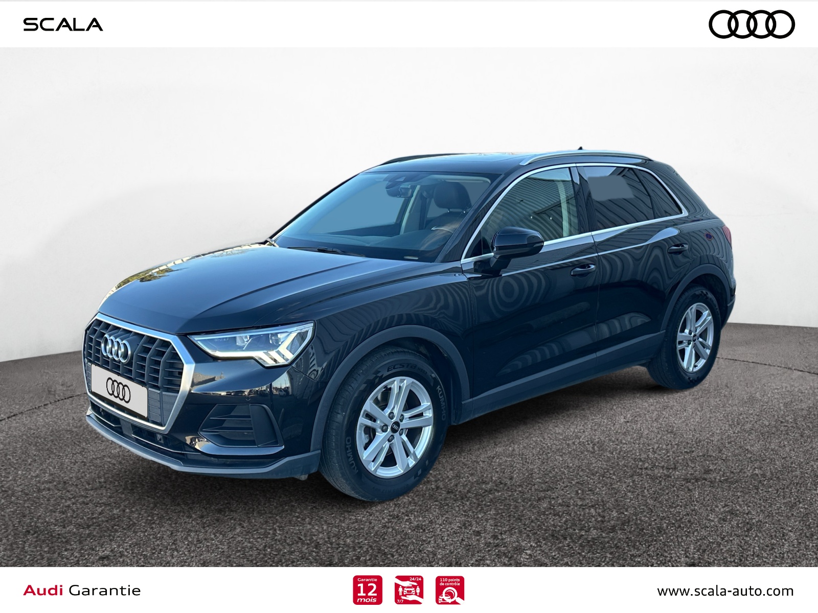 AUDI Q3 34+AVANT+GAUCHE