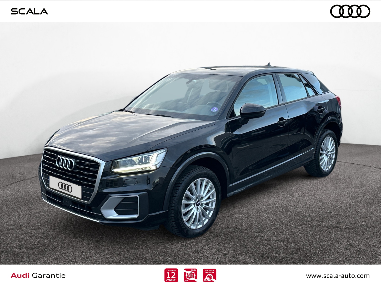 AUDI Q2 34+AVANT+GAUCHE