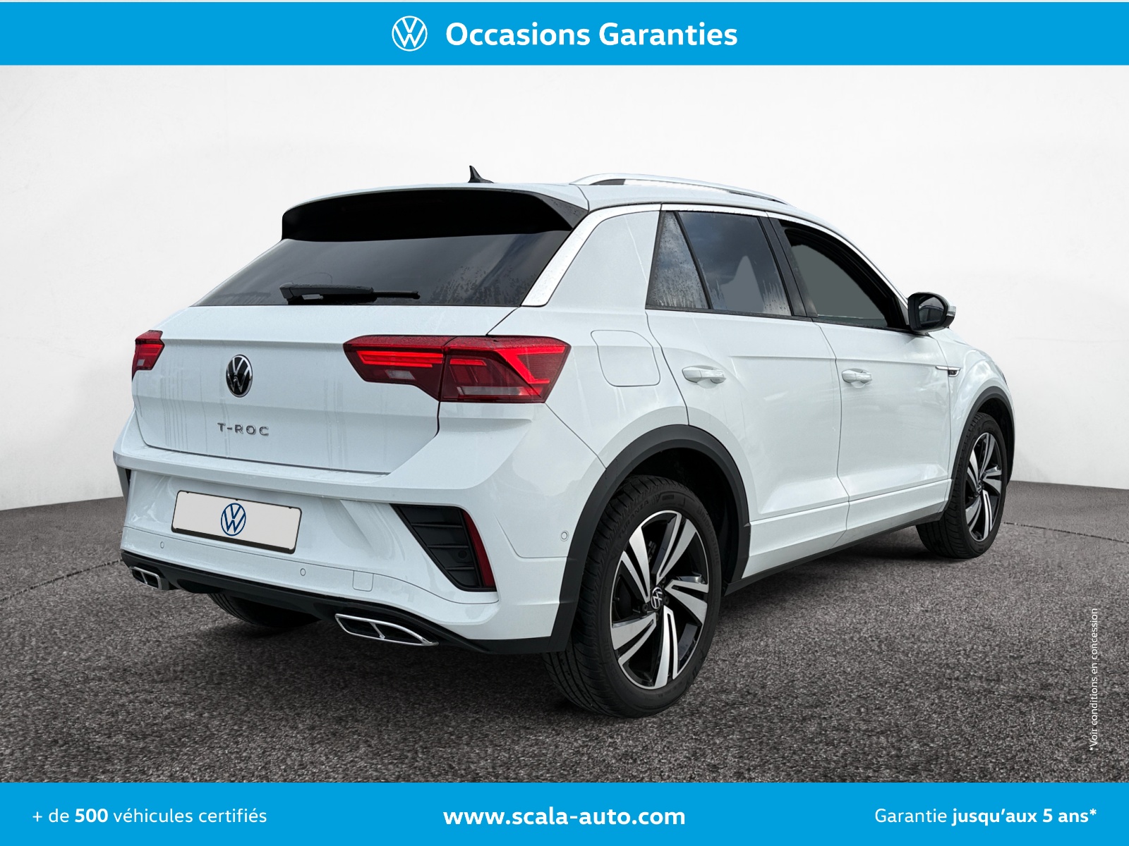 VOLKSWAGEN T ROC 34+ARRIERE+DROIT