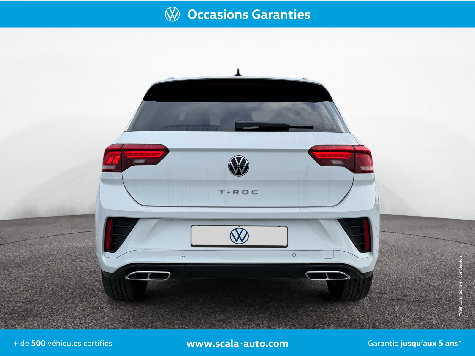 VOLKSWAGEN T ROC FACE+ARRIERE