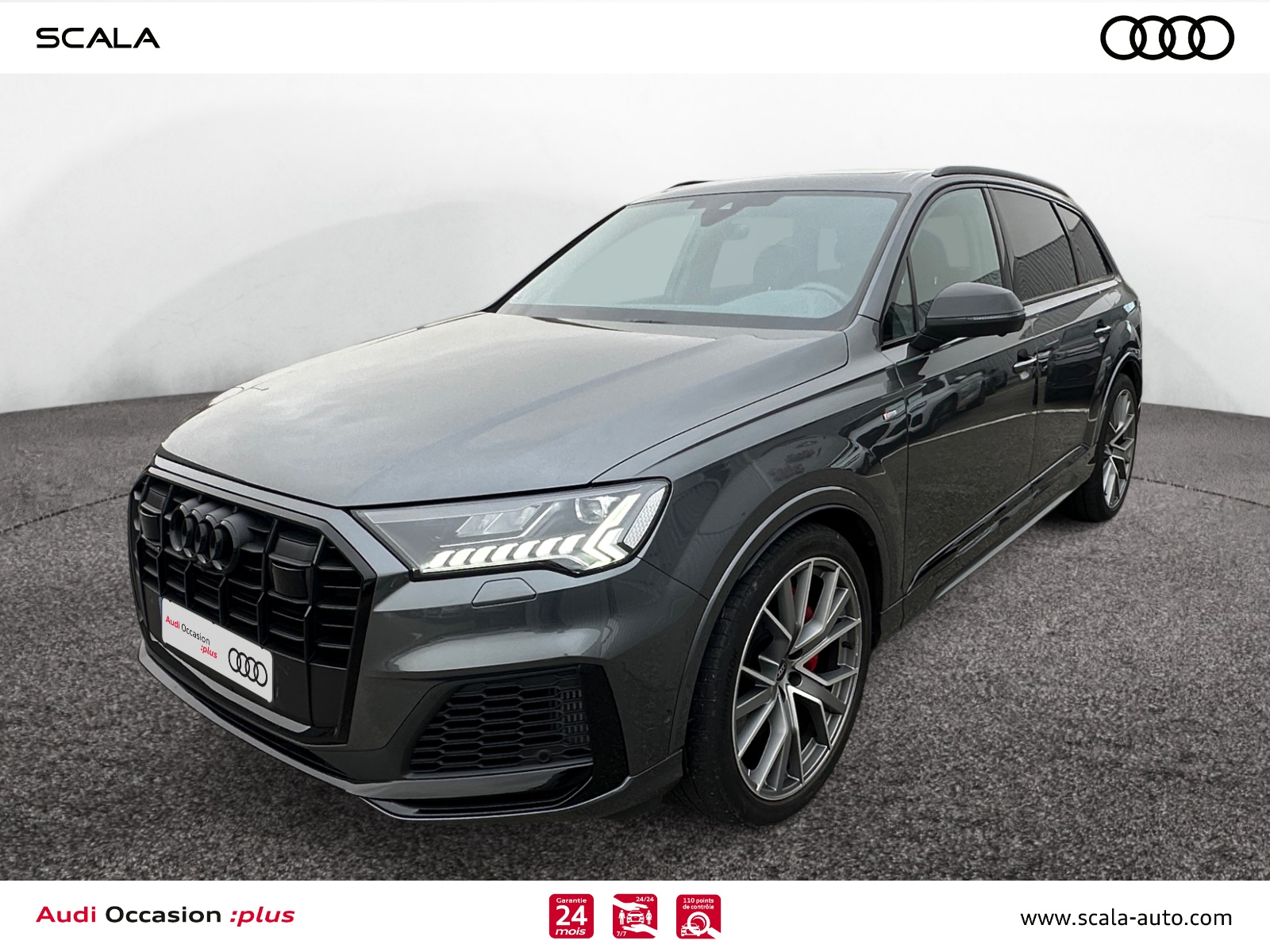 AUDI Q7 34+AVANT+GAUCHE
