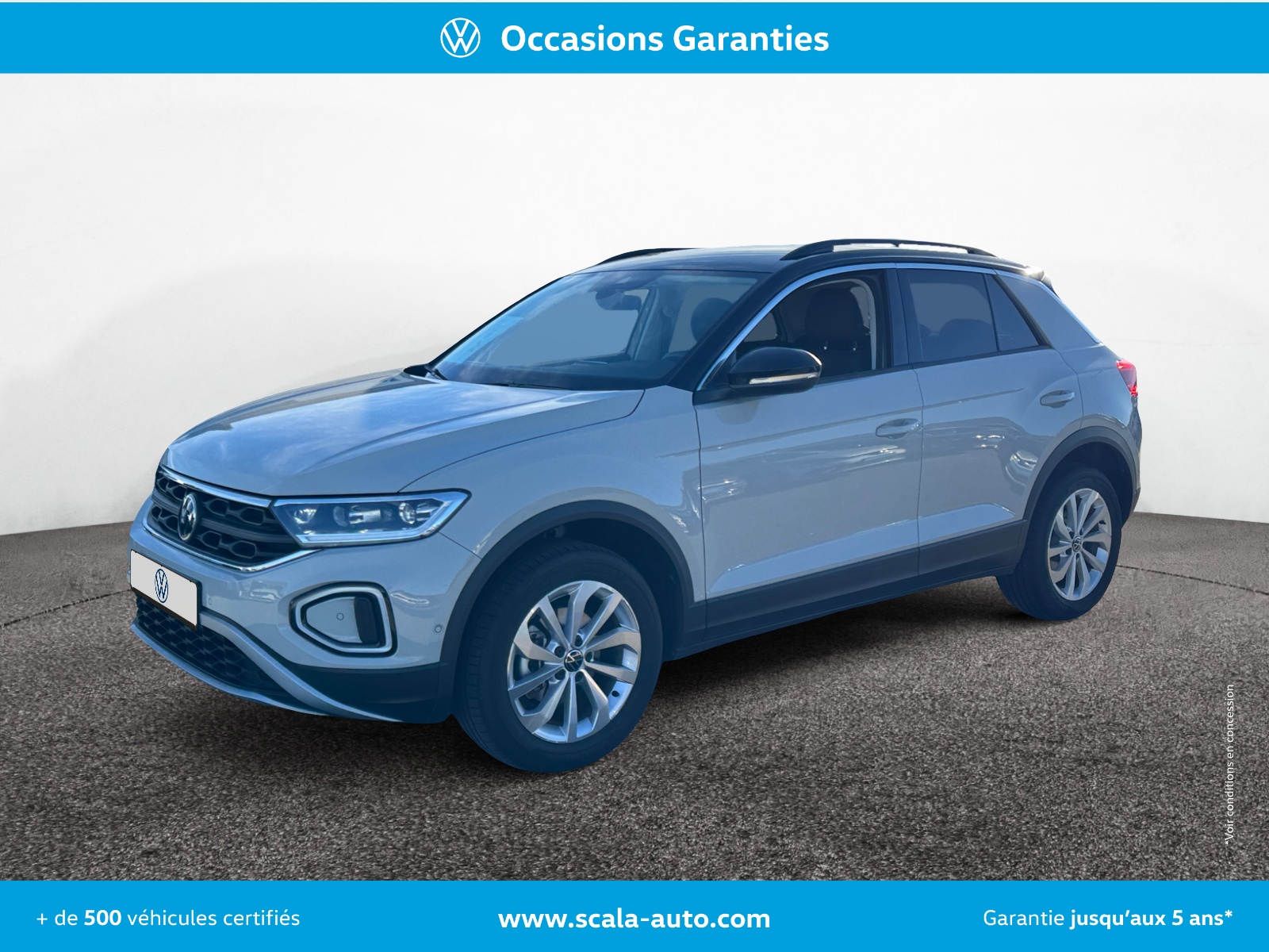 VOLKSWAGEN T ROC 34+AVANT+GAUCHE