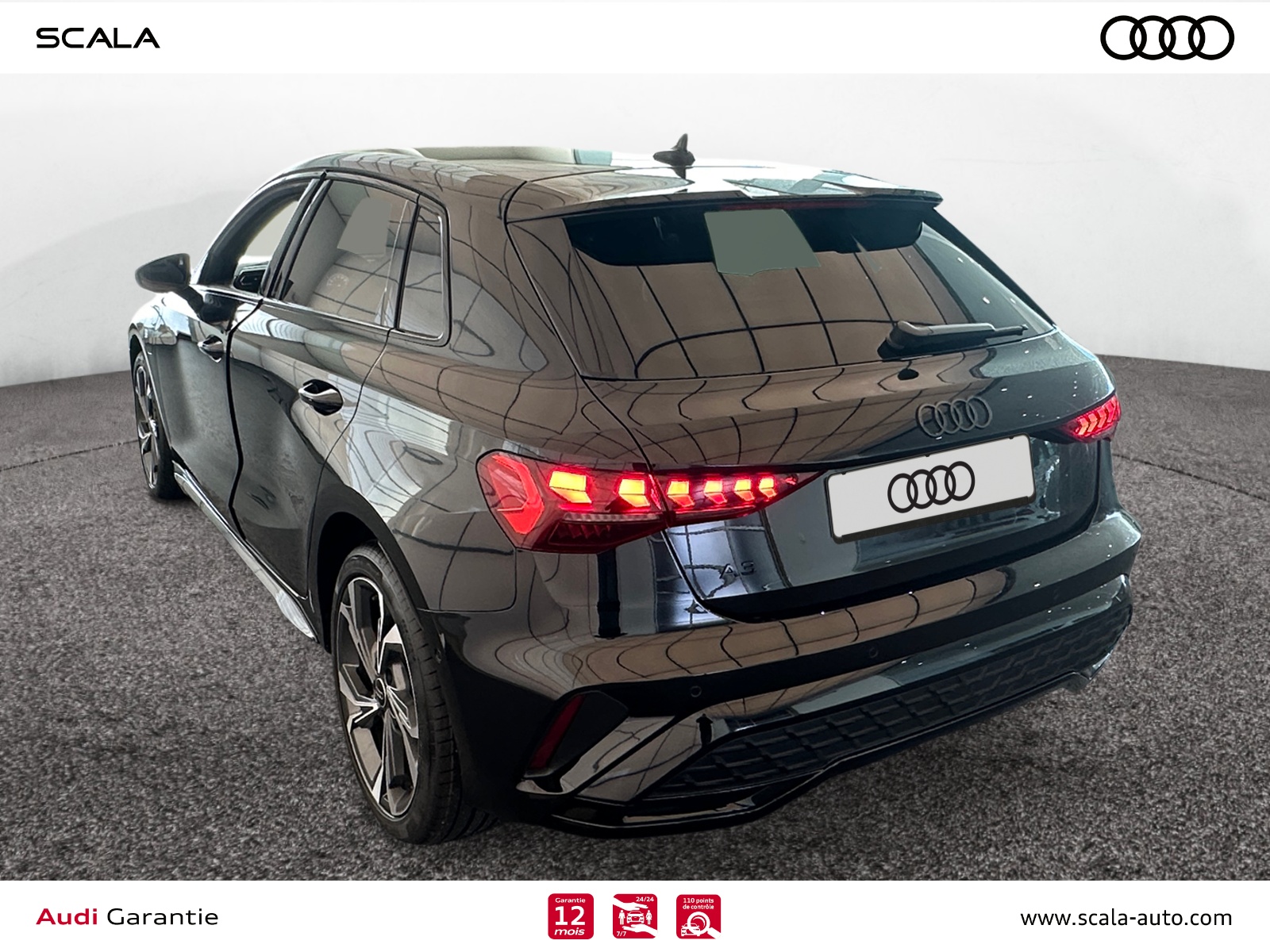AUDI A3+SPORTBACK 34+ARRIERE+GAUCHE