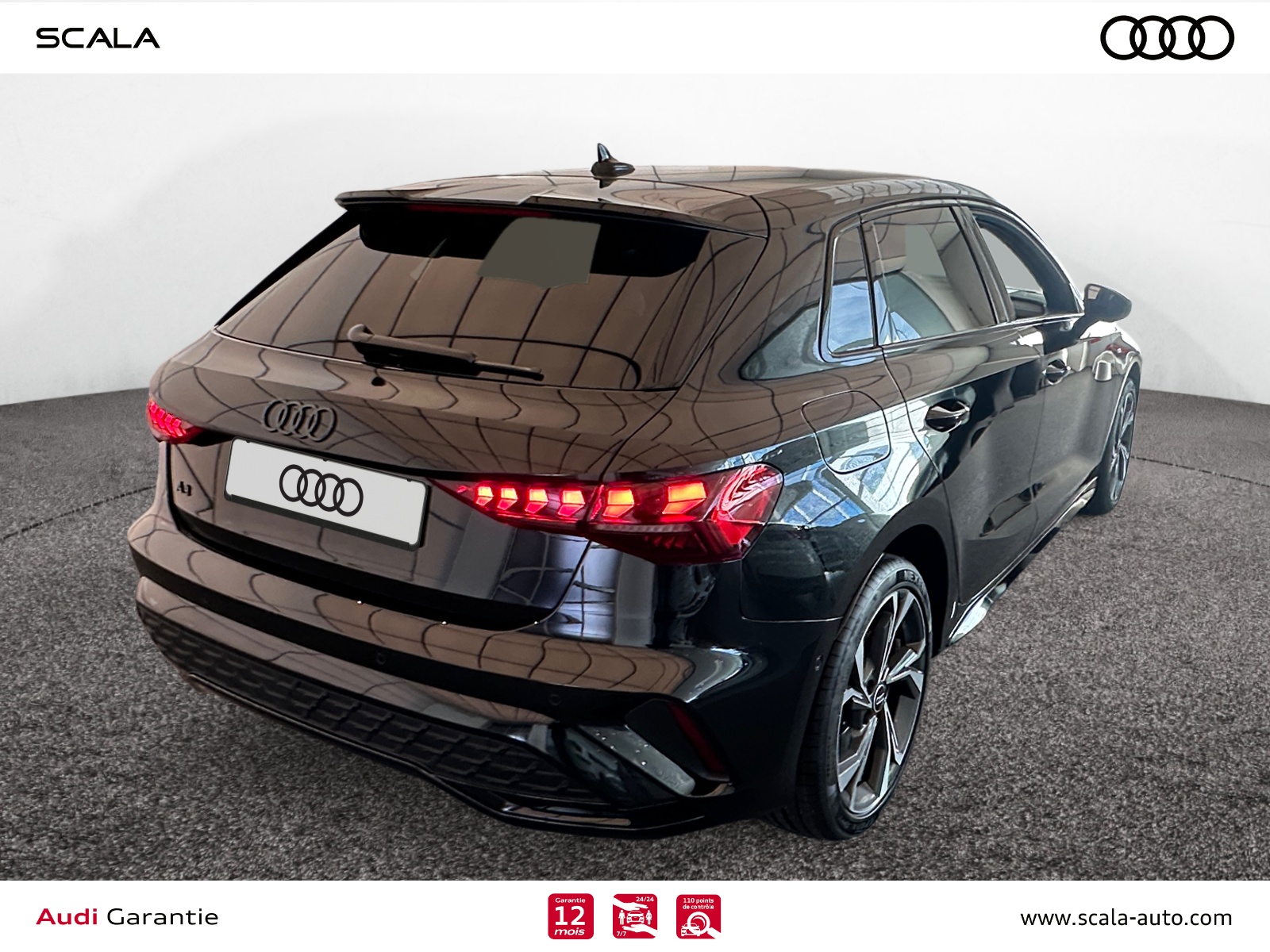 AUDI A3+SPORTBACK 34+ARRIERE+DROIT
