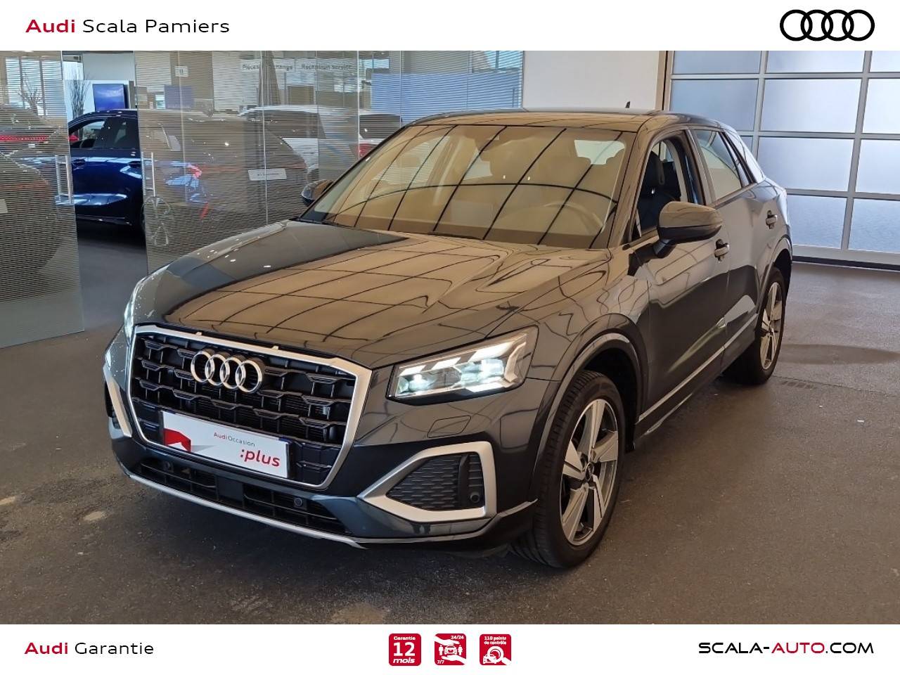 AUDI Q2 34+AVANT+GAUCHE
