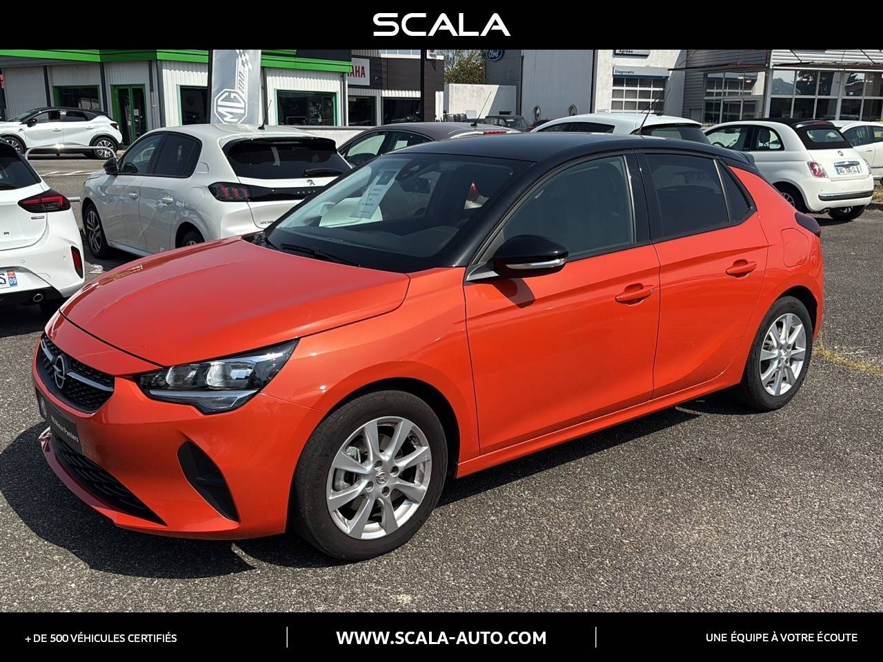 OPEL CORSA 34+AVANT+GAUCHE