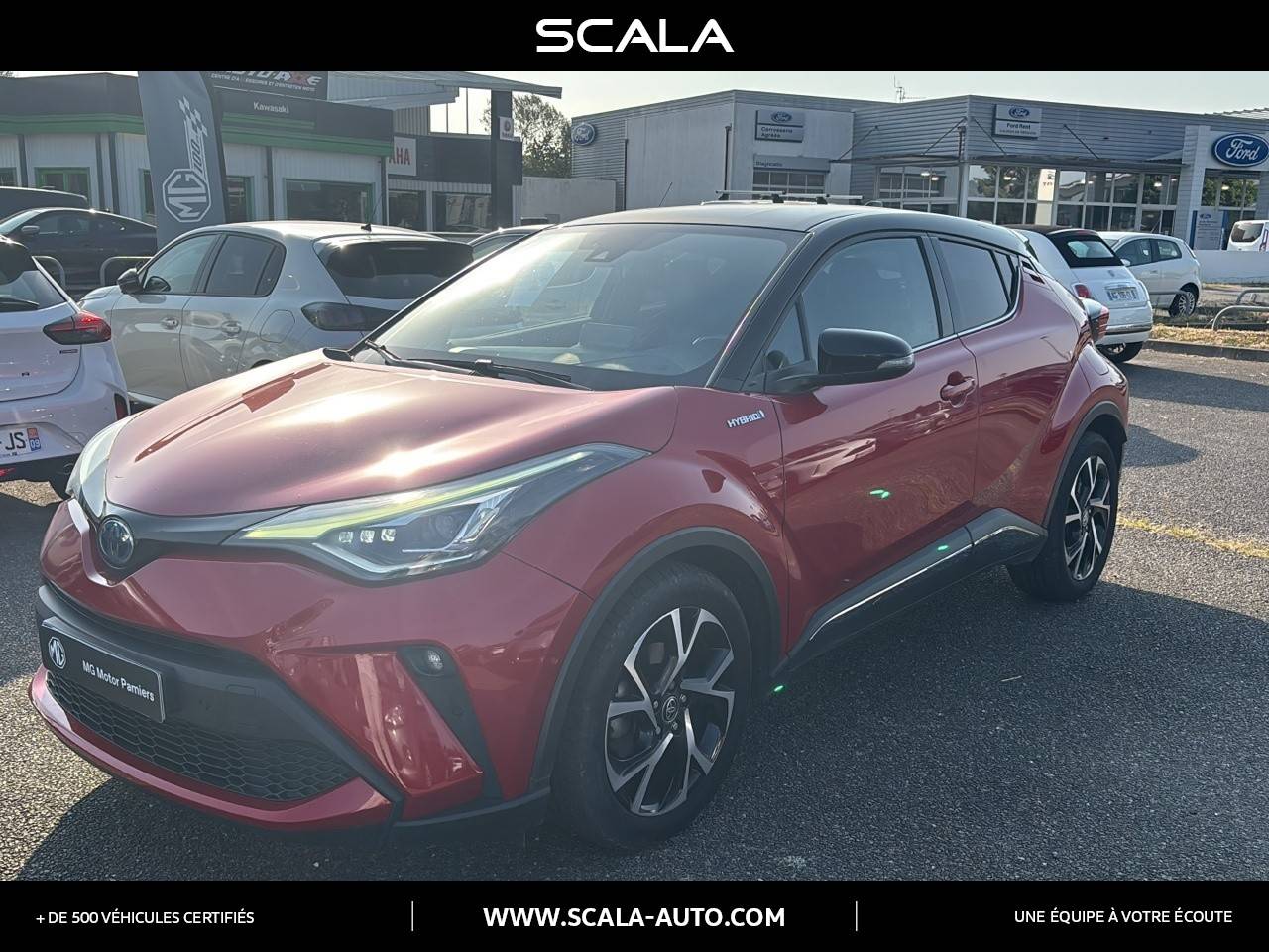 TOYOTA C HR+HYBRIDE+MC19 34+AVANT+GAUCHE