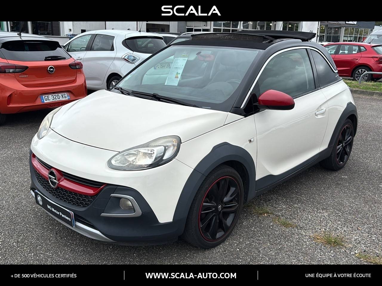 OPEL ADAM 34+AVANT+GAUCHE