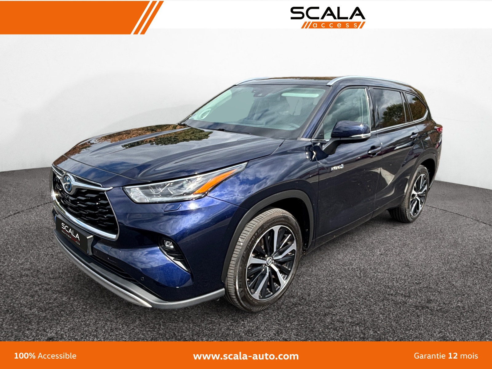 TOYOTA HIGHLANDER+HYBRIDE 34+AVANT+GAUCHE