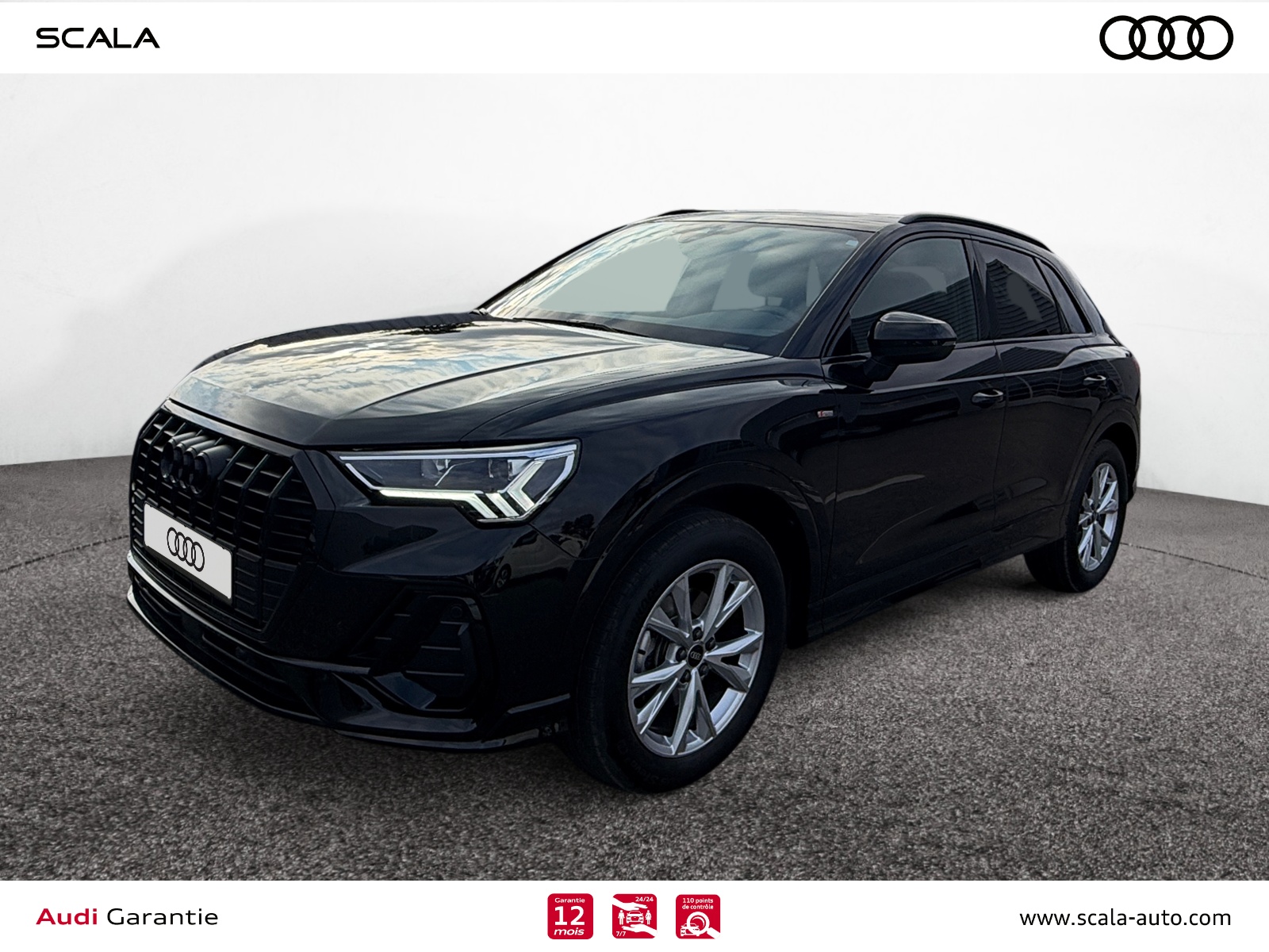 AUDI Q3 34+AVANT+GAUCHE
