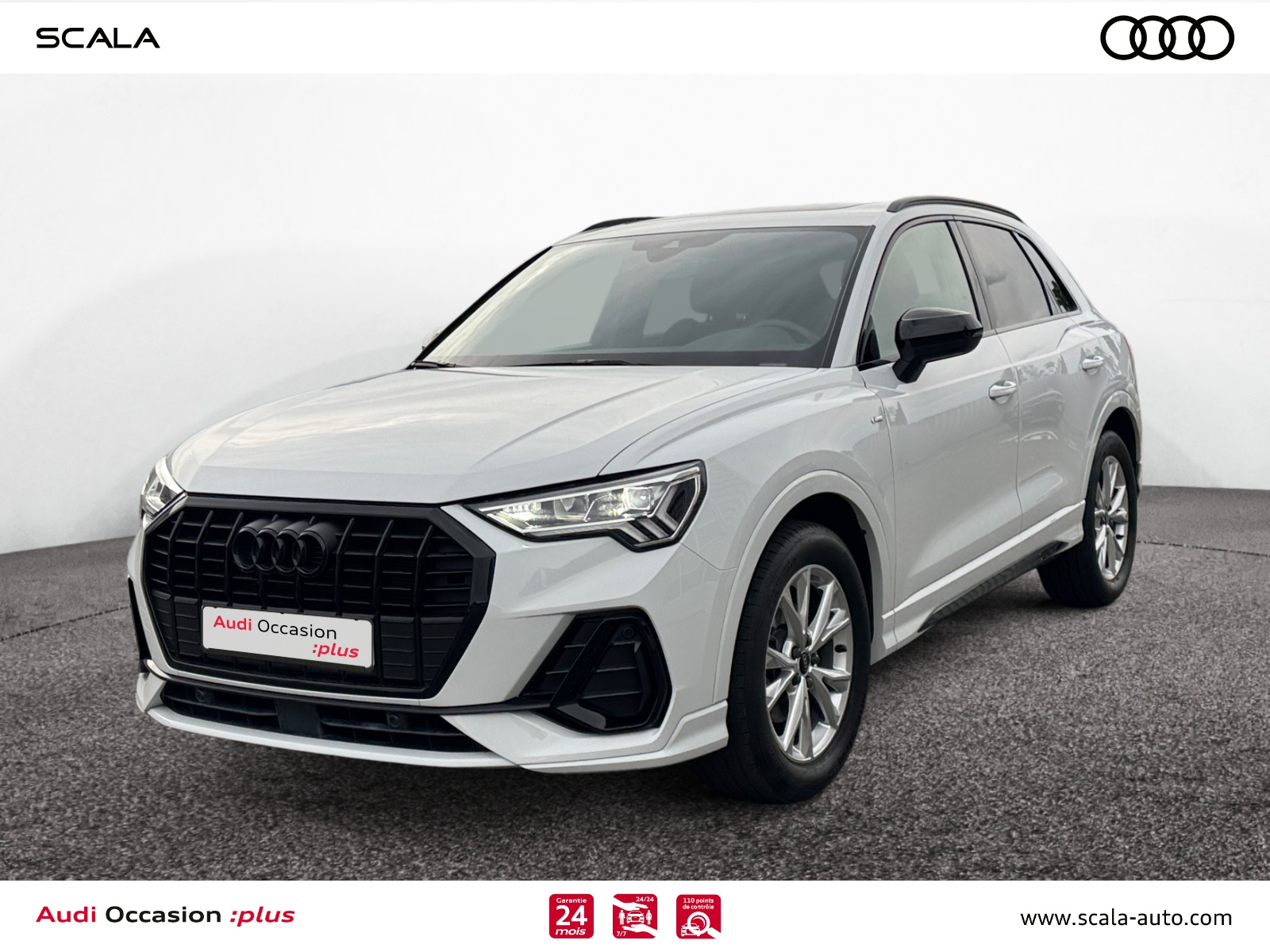 AUDI Q3 34+AVANT+GAUCHE