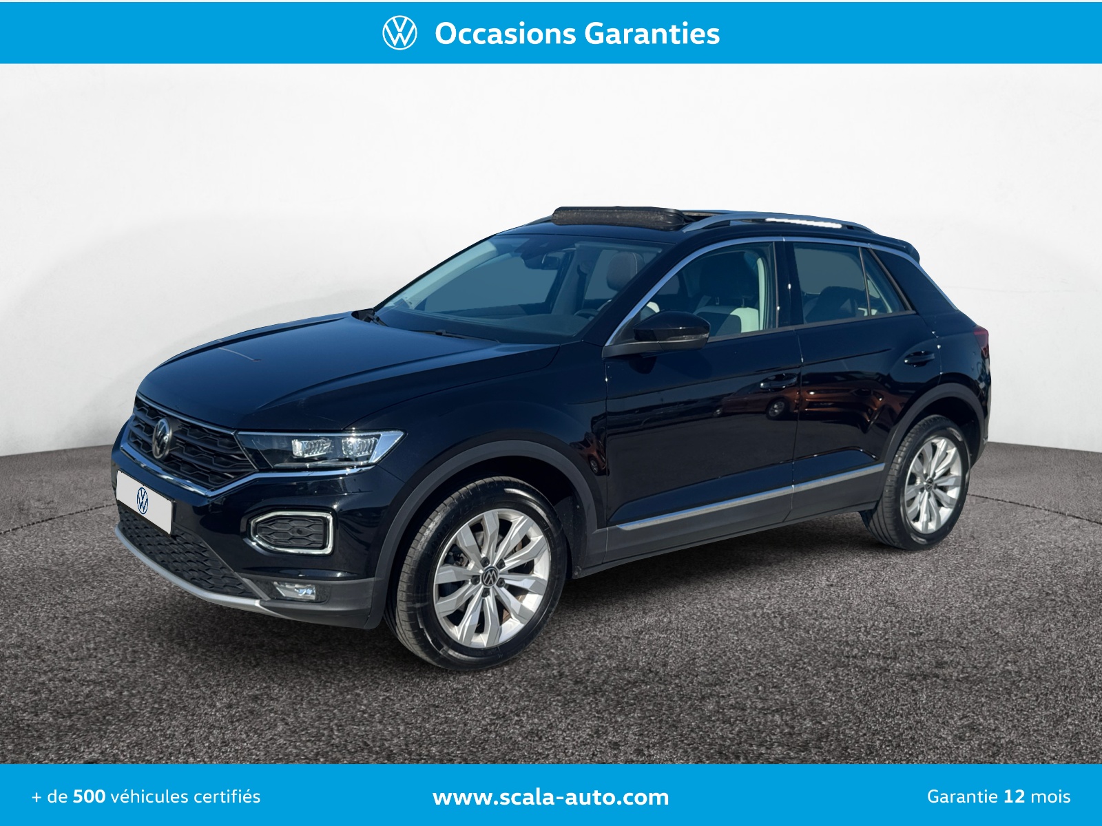 VOLKSWAGEN T ROC 34+AVANT+GAUCHE