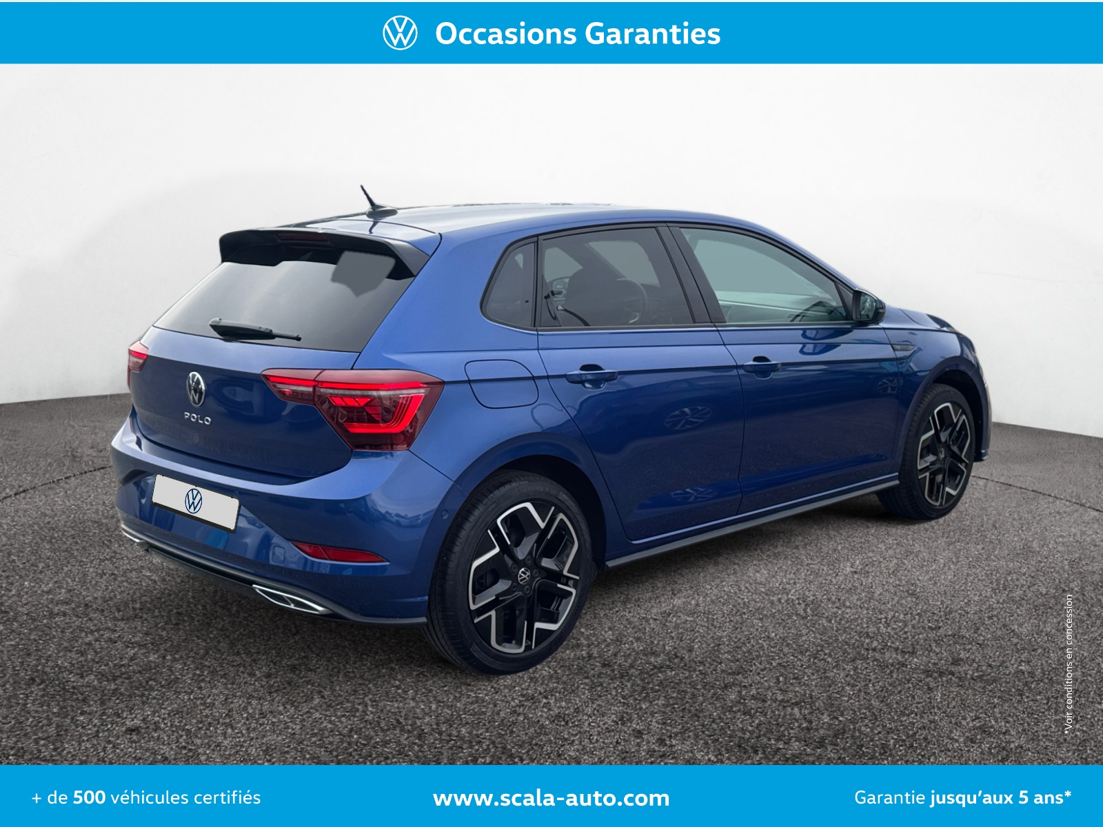 VOLKSWAGEN POLO 34+ARRIERE+DROIT