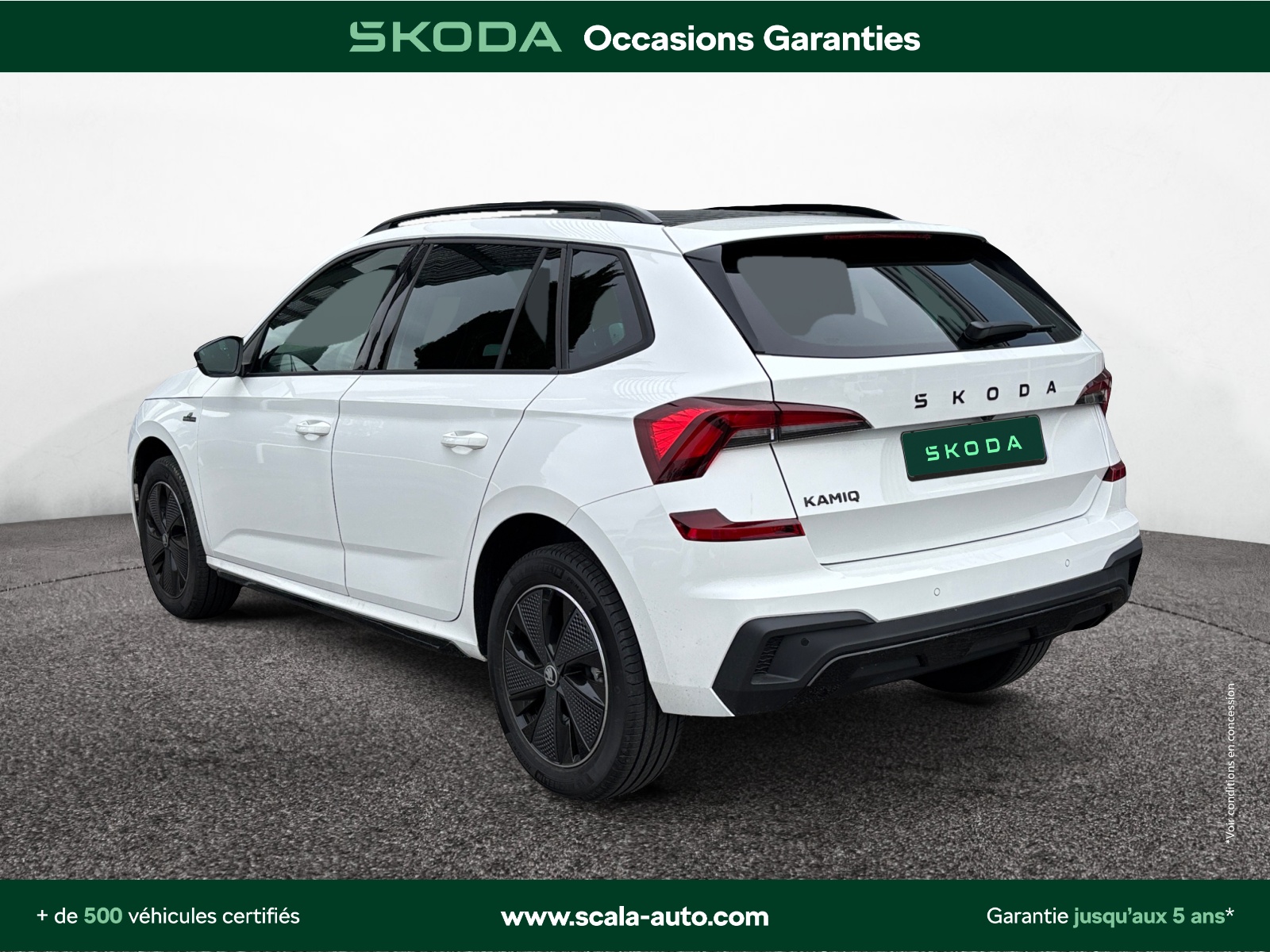 SKODA KAMIQ 34+ARRIERE+GAUCHE