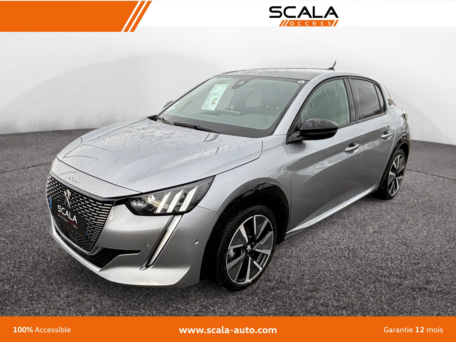 PEUGEOT 208+ELECTRIQUE 34+AVANT+GAUCHE