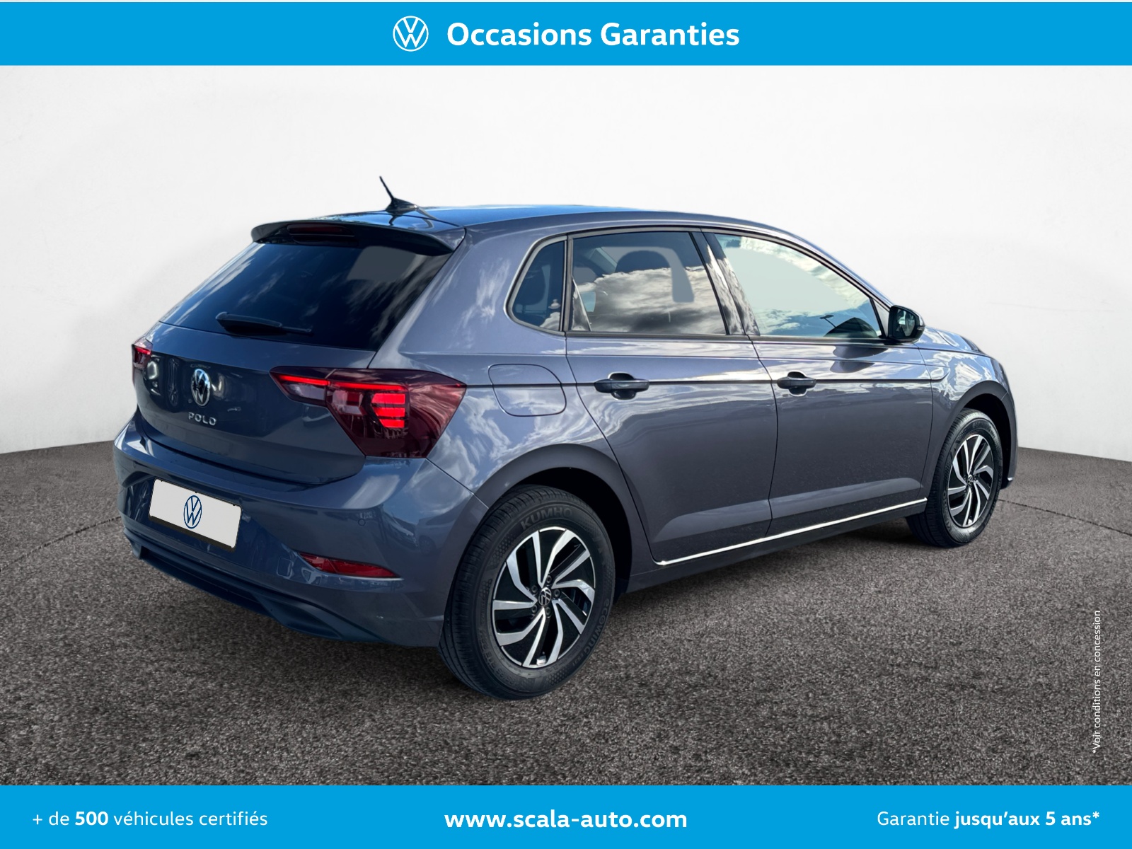 VOLKSWAGEN POLO 34+ARRIERE+DROIT