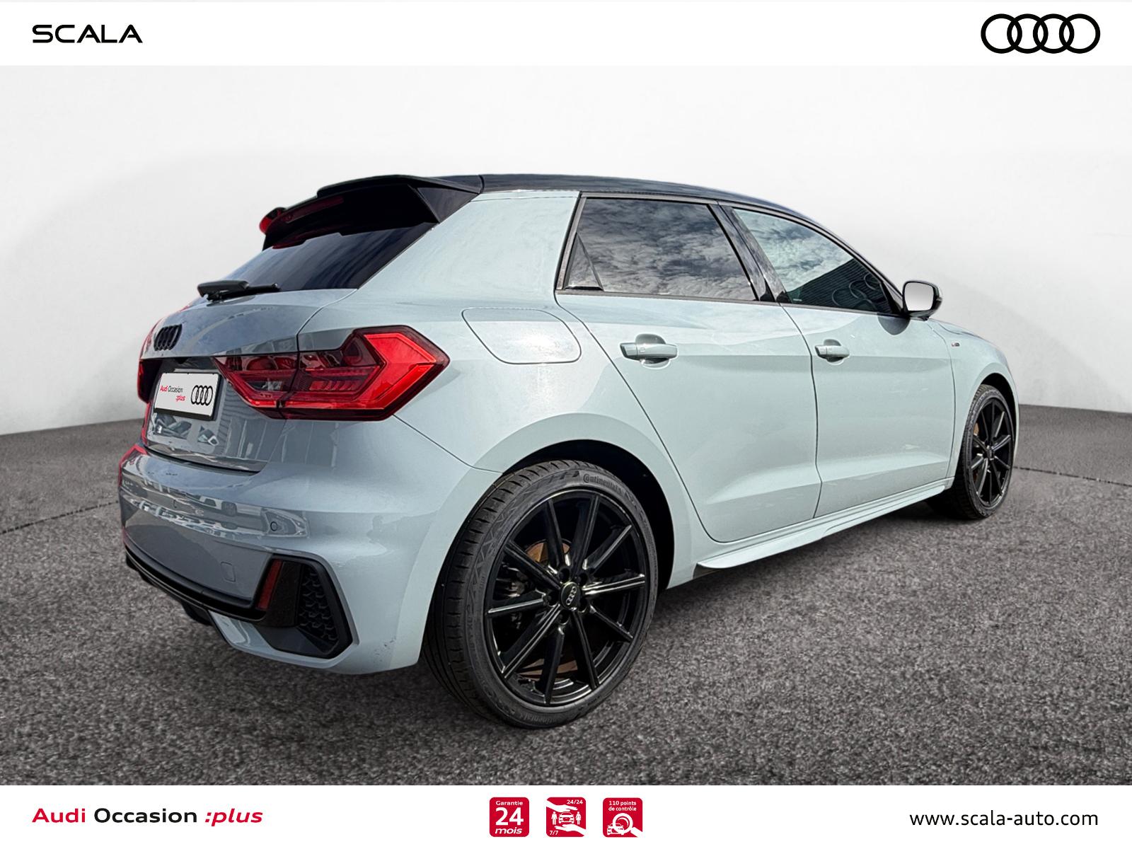 AUDI A1+SPORTBACK 34+ARRIERE+DROIT