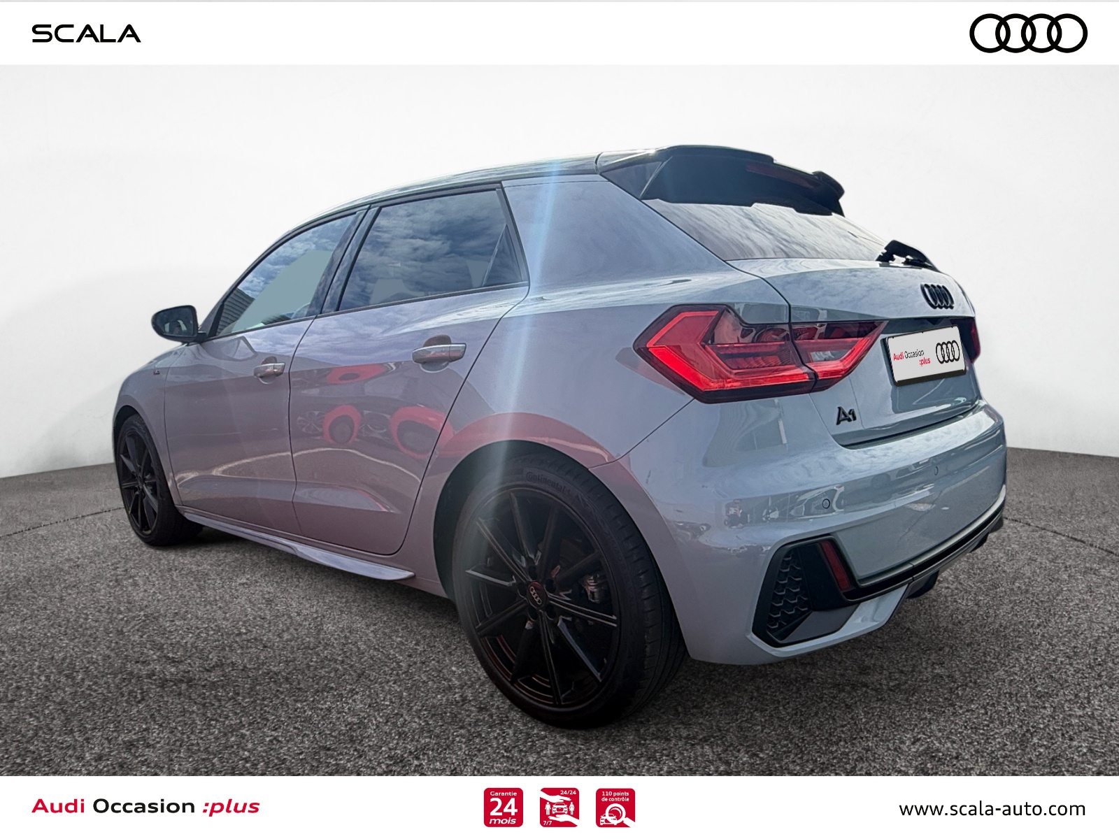 AUDI A1+SPORTBACK 34+ARRIERE+GAUCHE