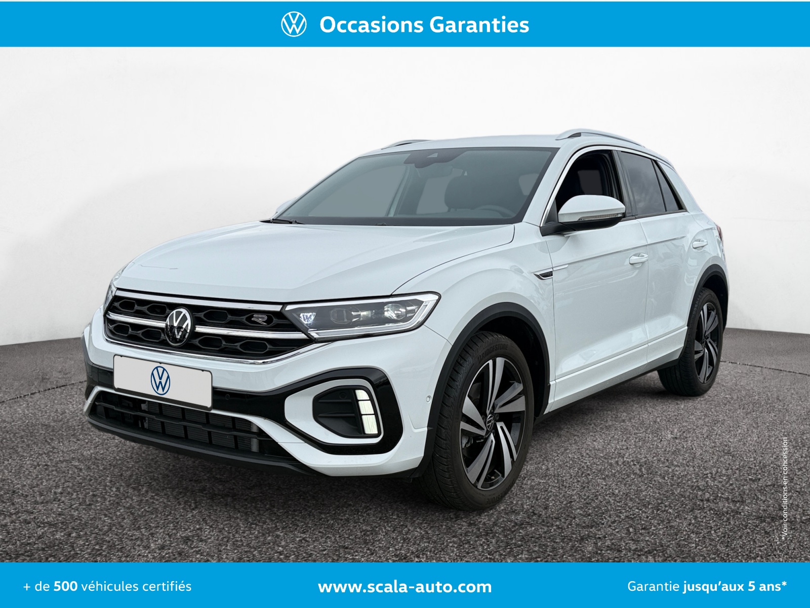 VOLKSWAGEN T ROC 34+AVANT+GAUCHE