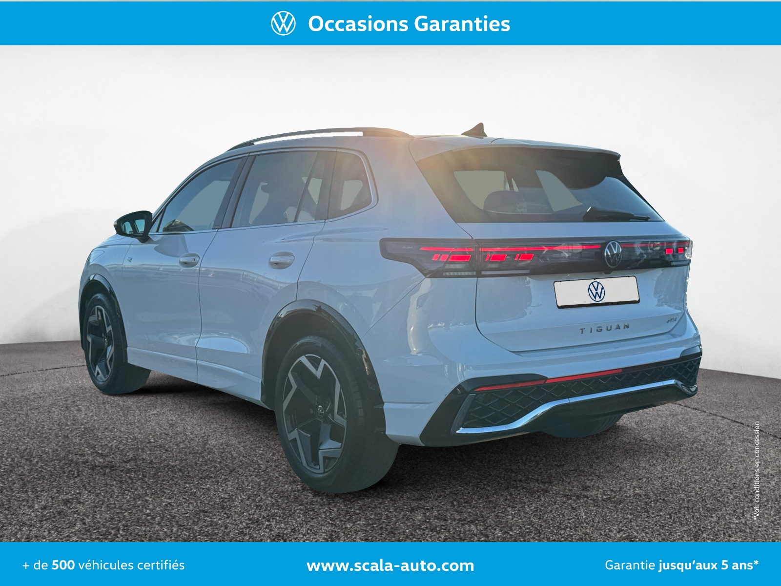 VOLKSWAGEN TIGUAN 34+ARRIERE+GAUCHE