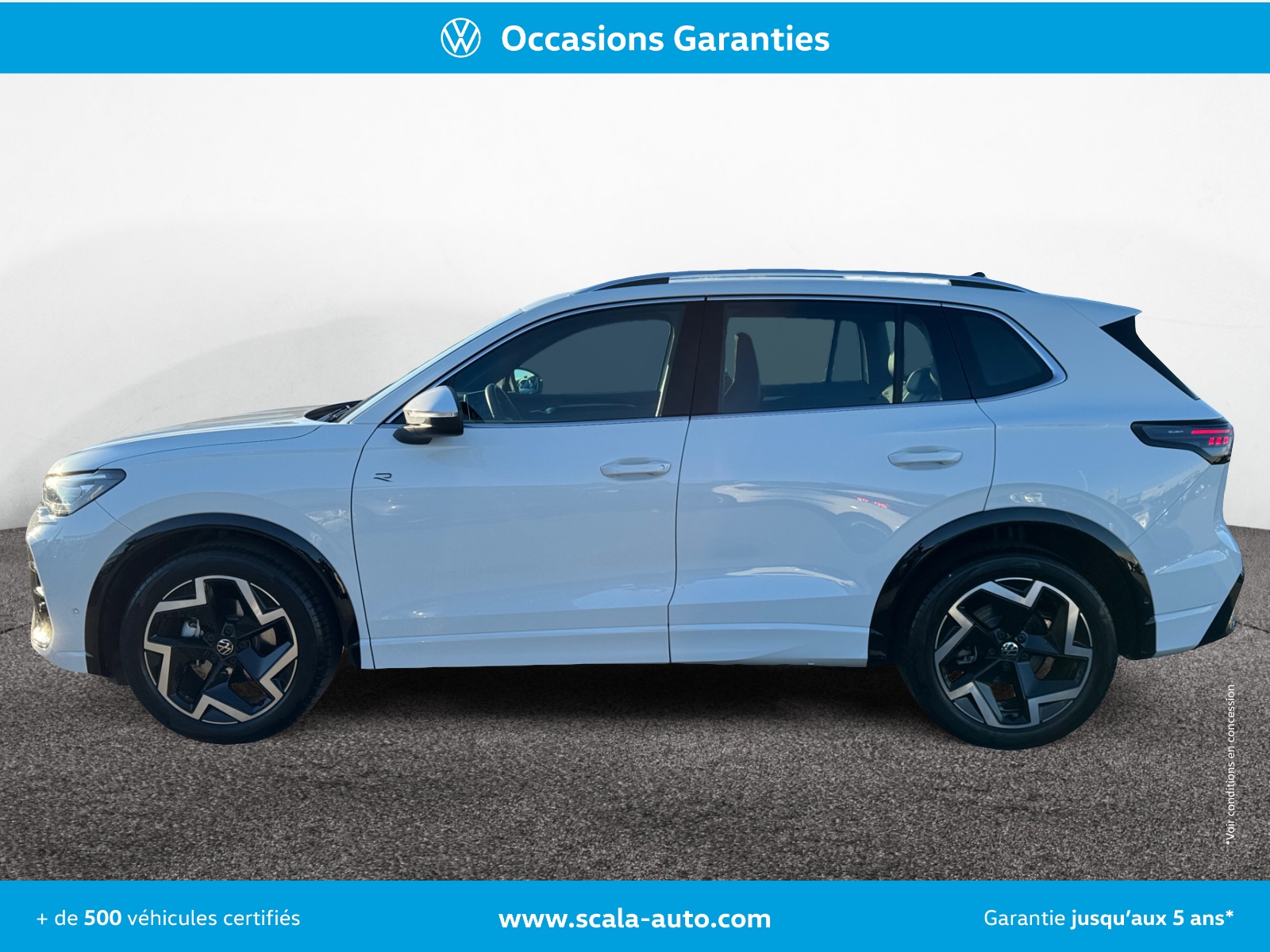 VOLKSWAGEN TIGUAN PROFIL+GAUCHE