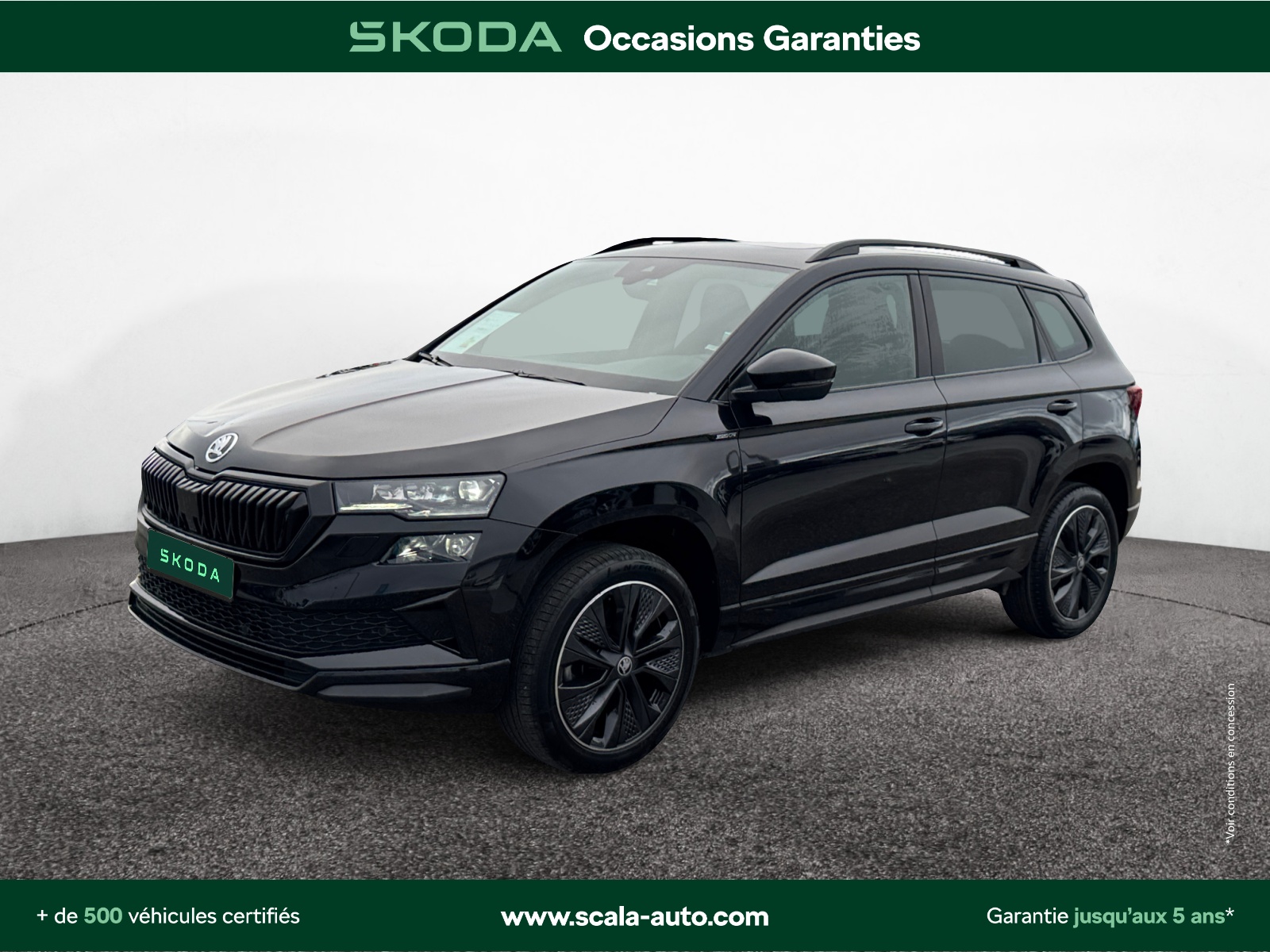 SKODA KAROQ 34+AVANT+GAUCHE