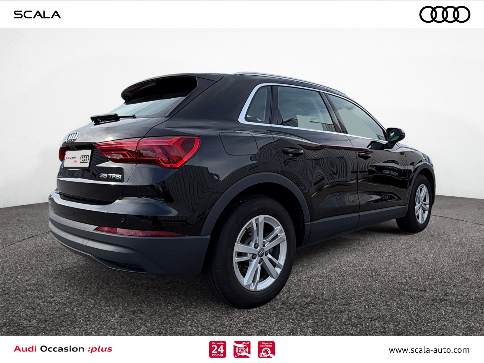 AUDI Q3 34+ARRIERE+DROIT