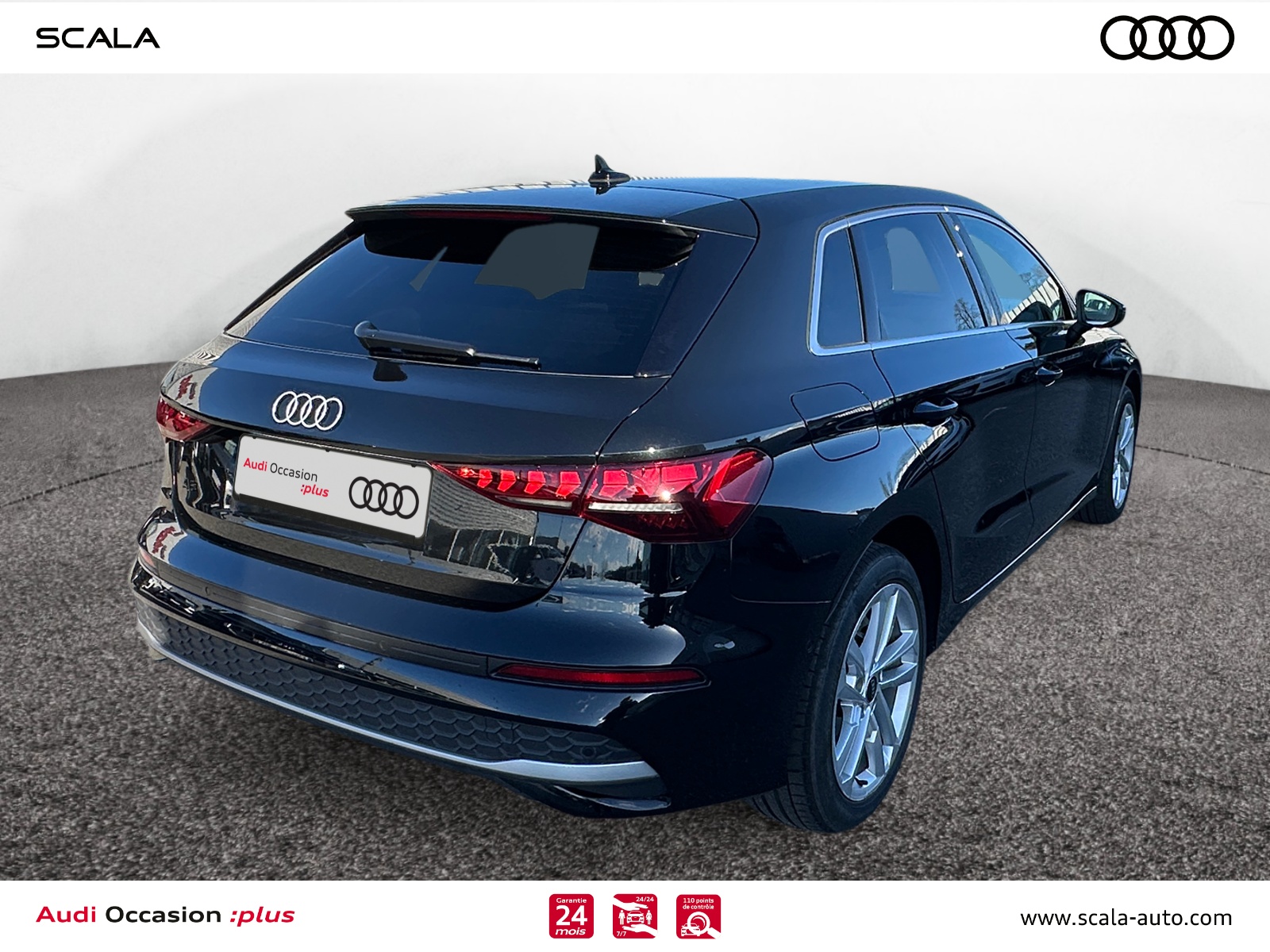 AUDI A3+SPORTBACK 34+ARRIERE+DROIT