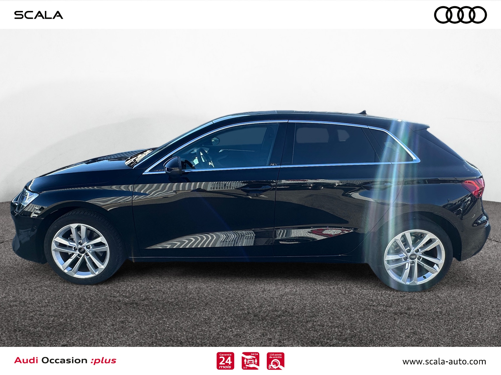 AUDI A3+SPORTBACK PROFIL+GAUCHE