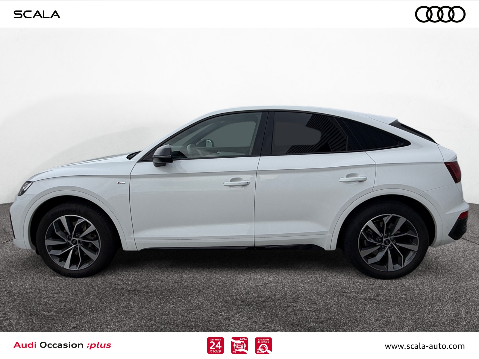 AUDI Q5+SPORTBACK PROFIL+GAUCHE