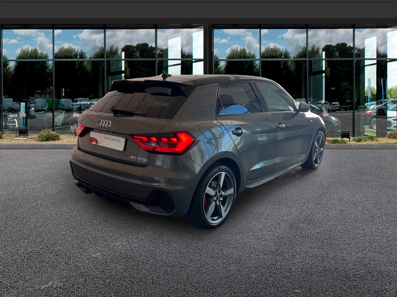 AUDI A1+SPORTBACK 34+ARRIERE+DROIT