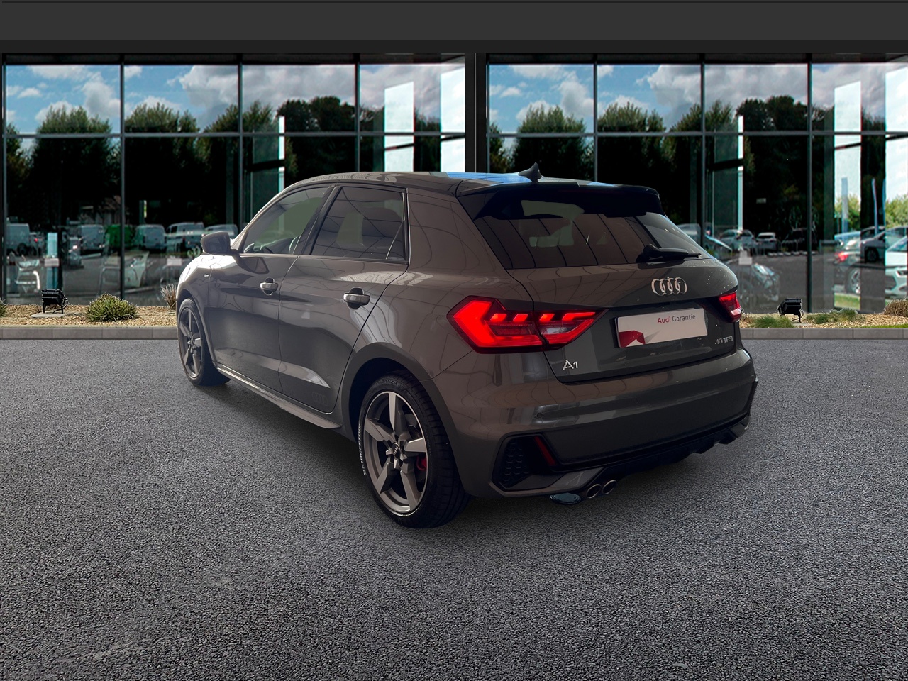 AUDI A1+SPORTBACK 34+ARRIERE+GAUCHE