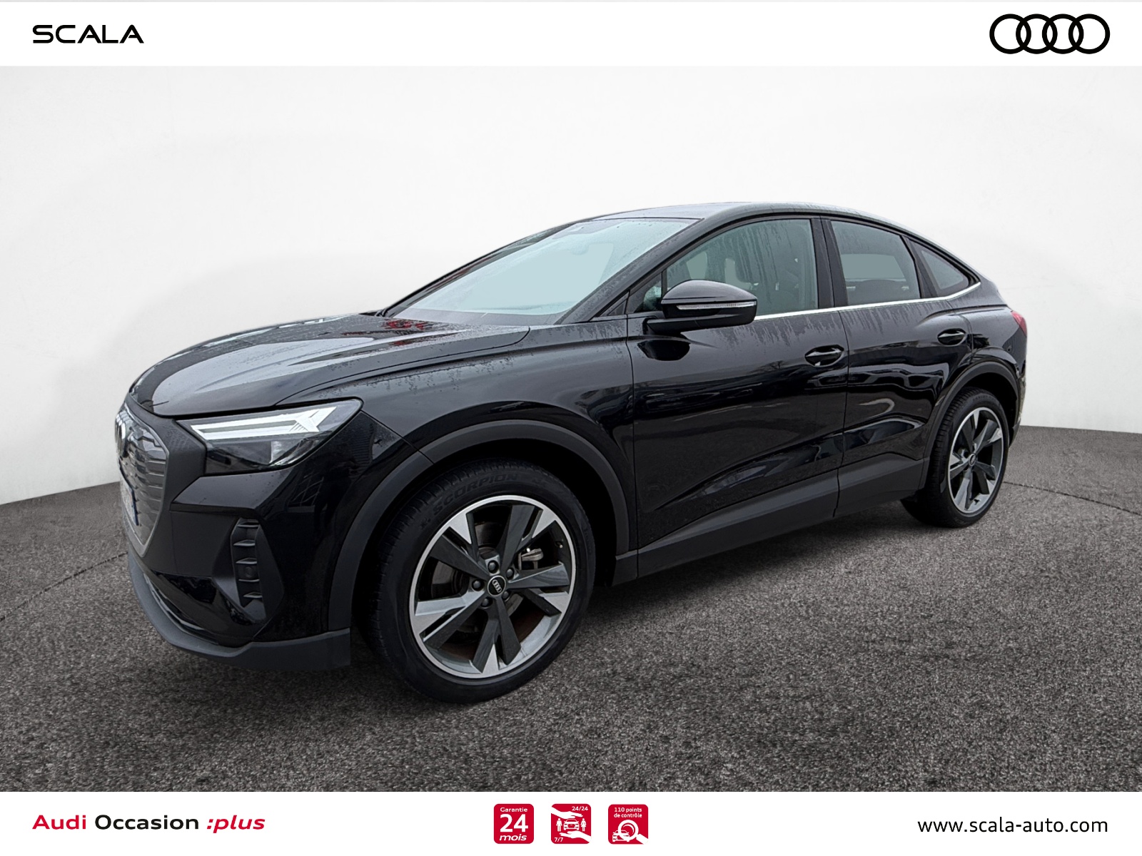AUDI Q4+E TRON+SPORTBACK 34+AVANT+GAUCHE