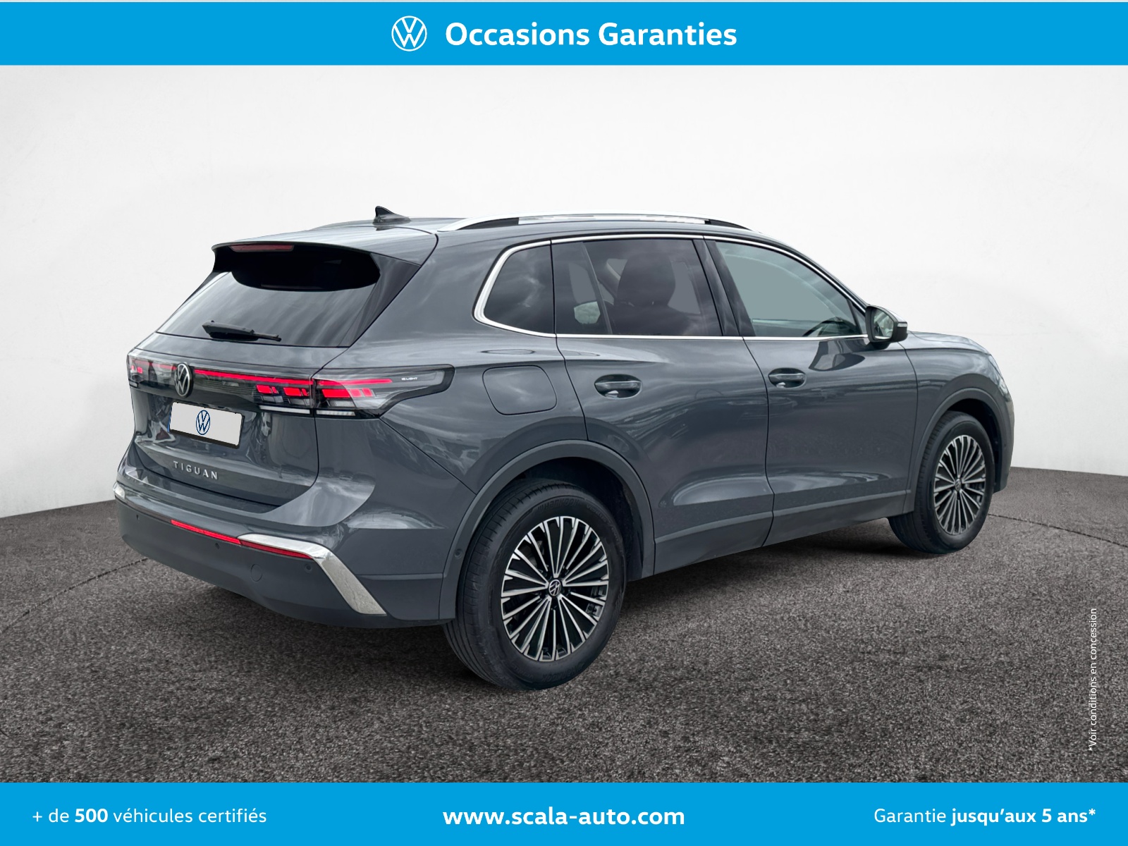 VOLKSWAGEN TIGUAN 34+ARRIERE+DROIT