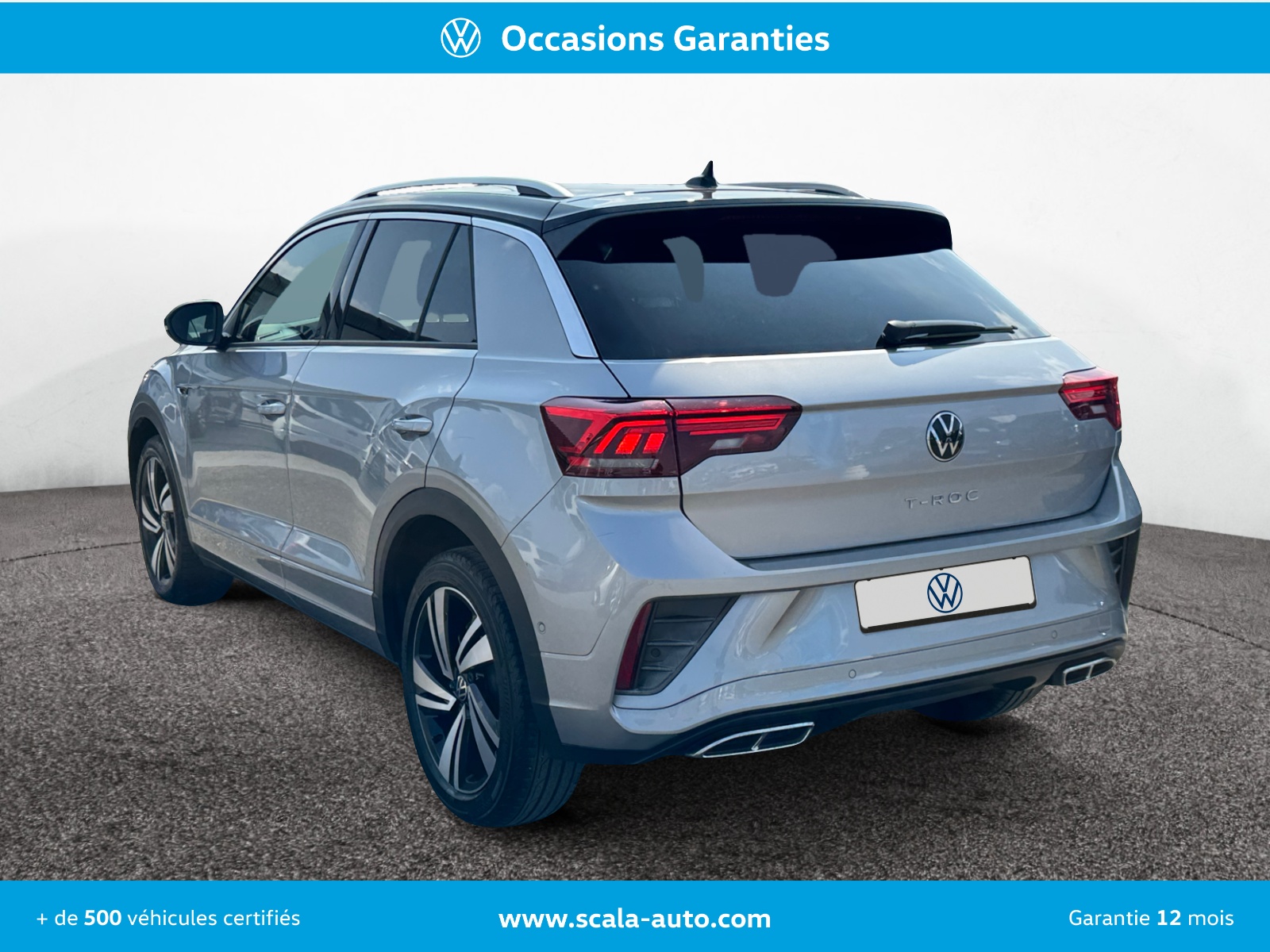 VOLKSWAGEN T ROC 34+ARRIERE+GAUCHE