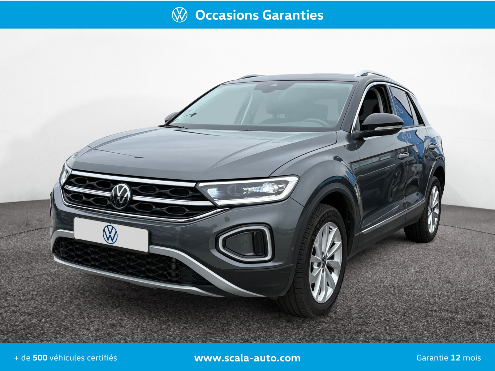 VOLKSWAGEN T ROC 34+AVANT+GAUCHE