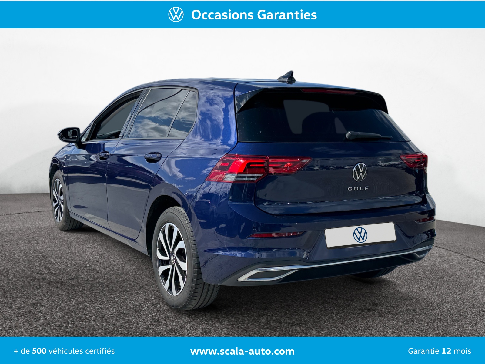VOLKSWAGEN GOLF 34+ARRIERE+GAUCHE