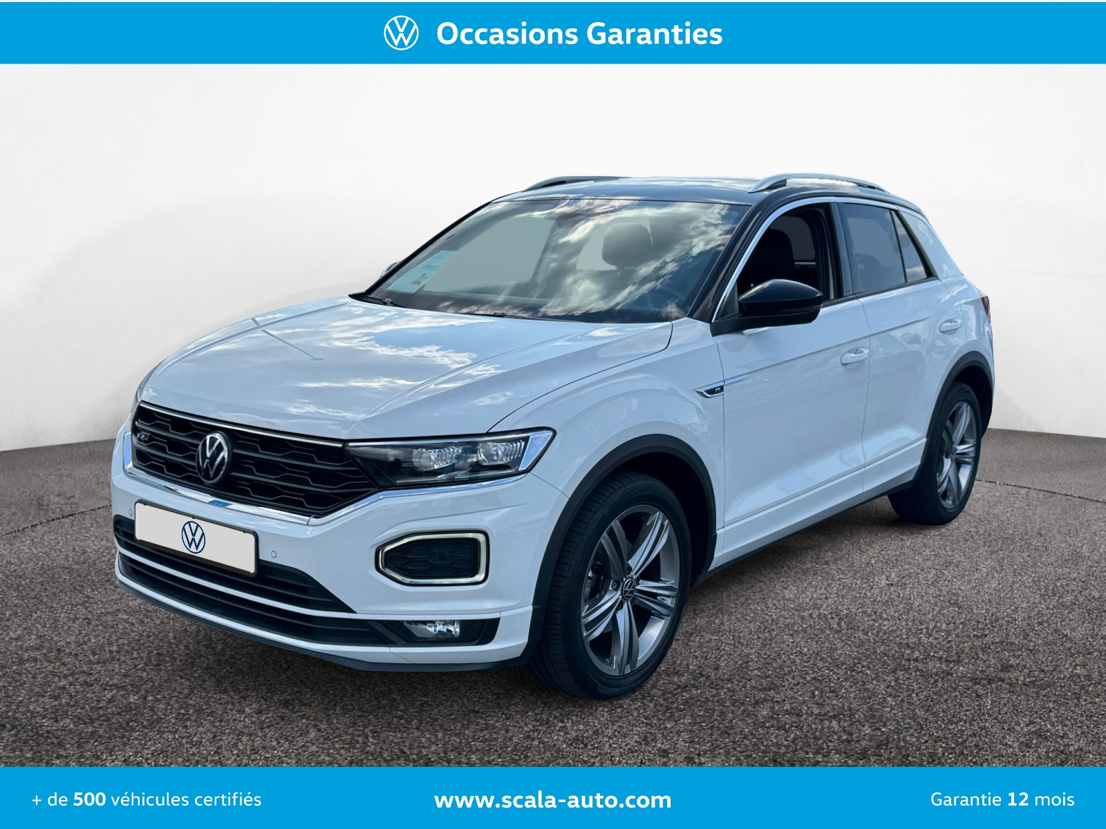 VOLKSWAGEN T ROC 34+AVANT+GAUCHE
