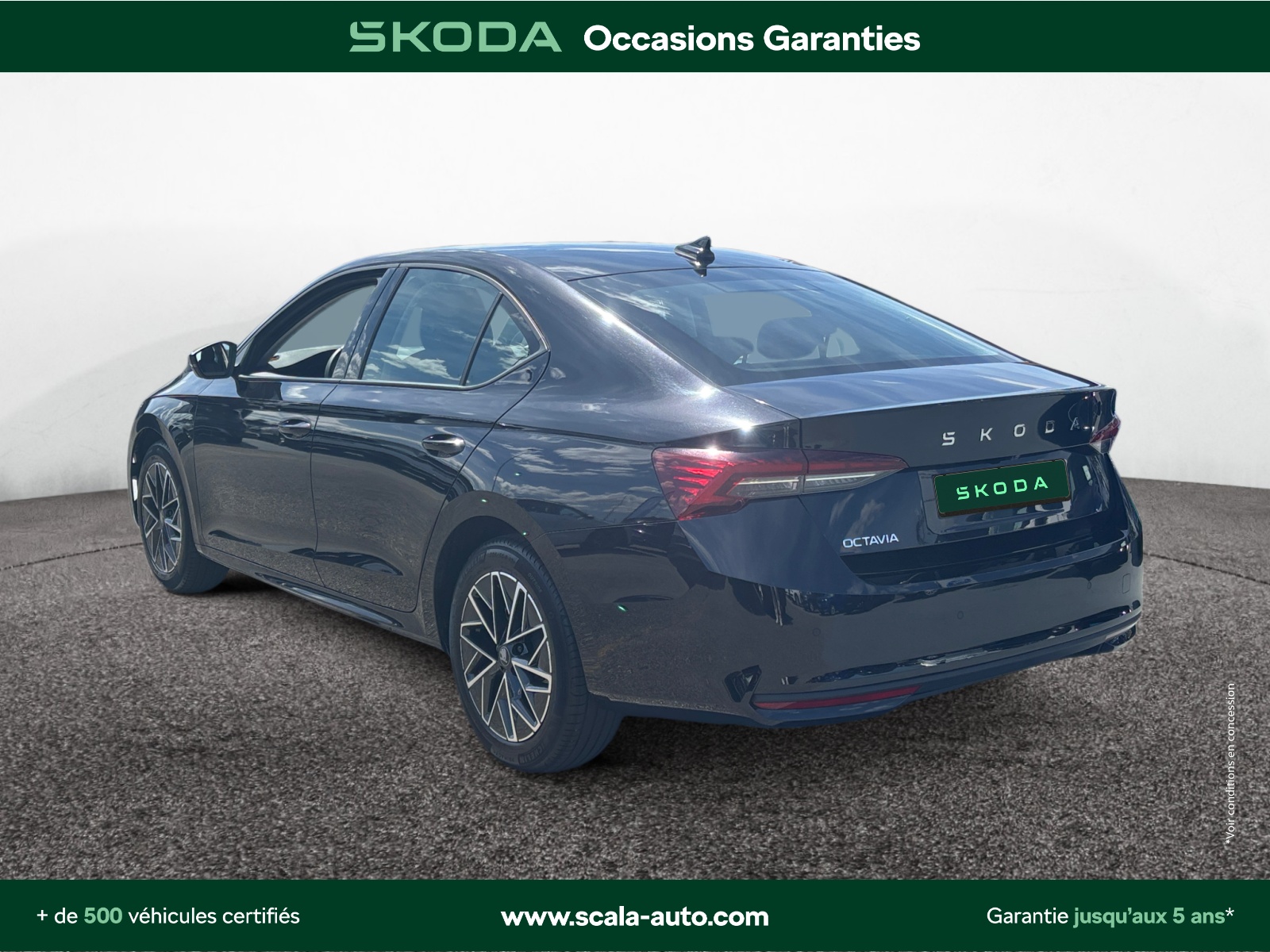 SKODA OCTAVIA 34+ARRIERE+GAUCHE