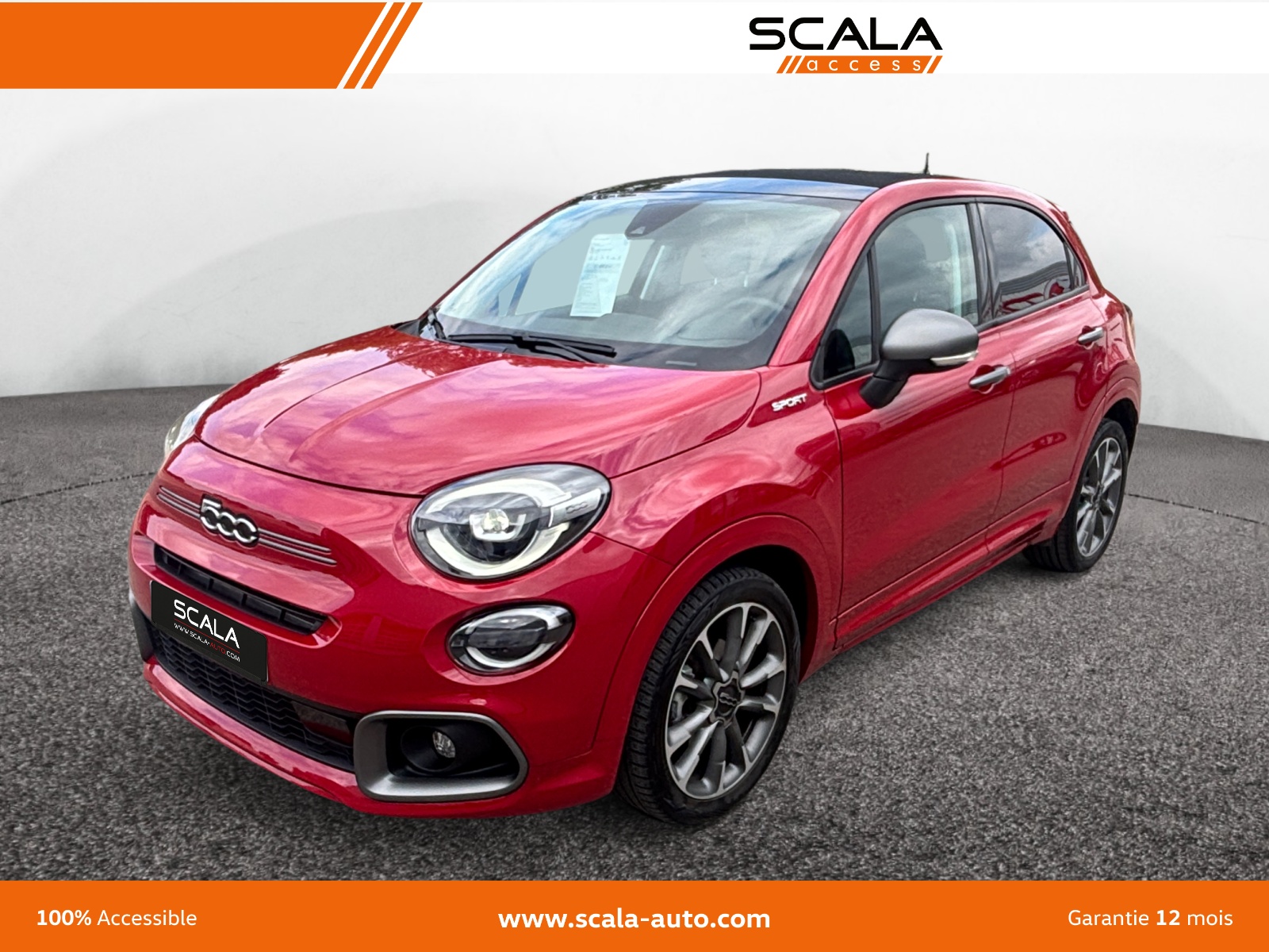FIAT 500X+MY22 34+AVANT+GAUCHE
