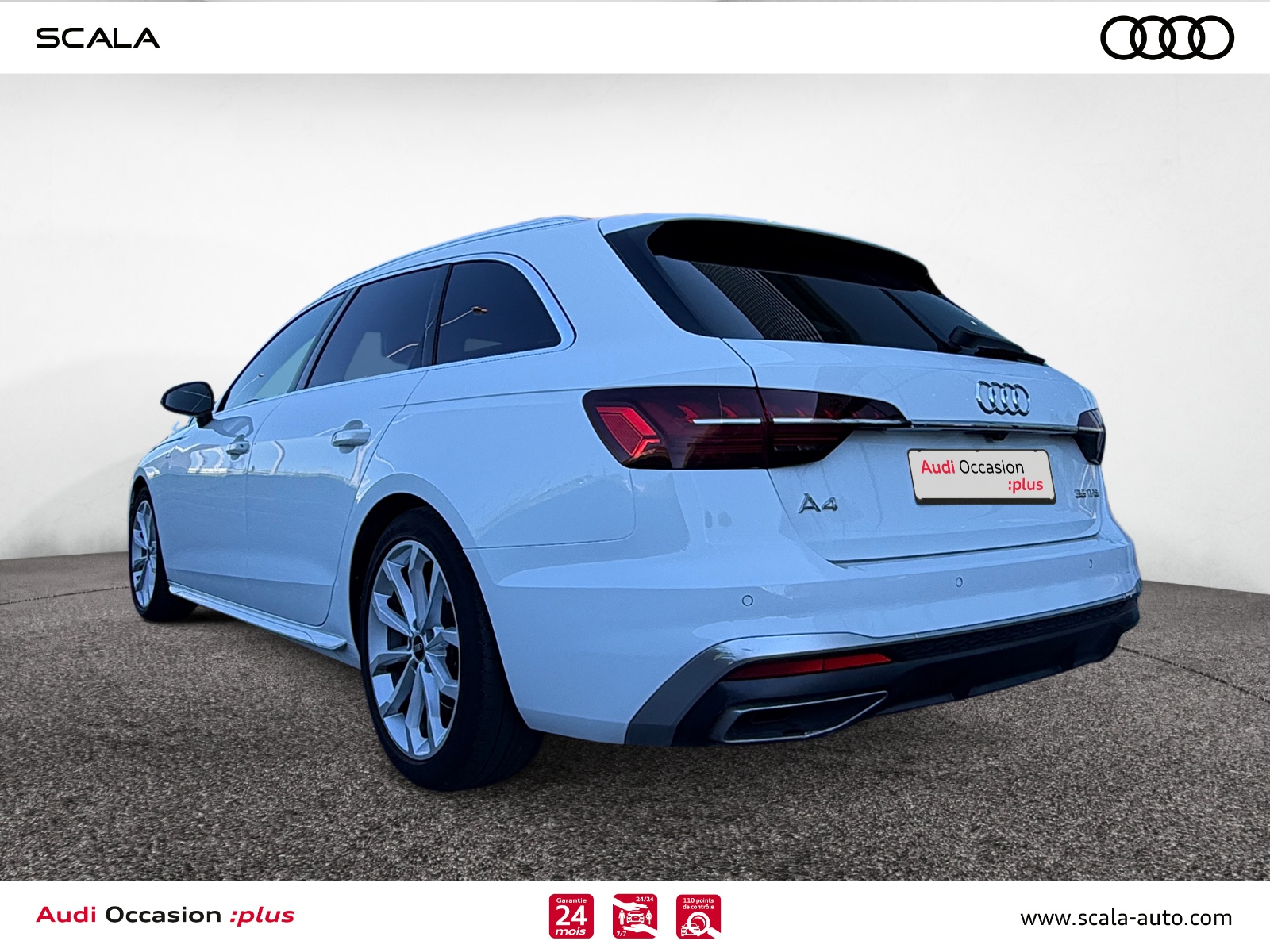 AUDI A4+AVANT 34+ARRIERE+GAUCHE