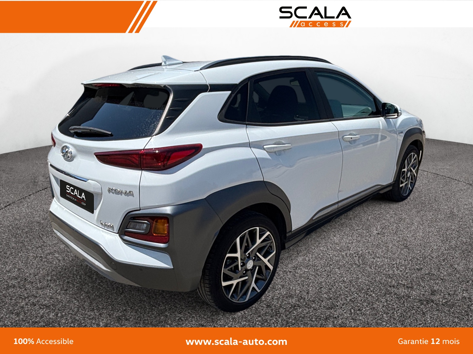 HYUNDAI KONA+HYBRID 34+ARRIERE+DROIT